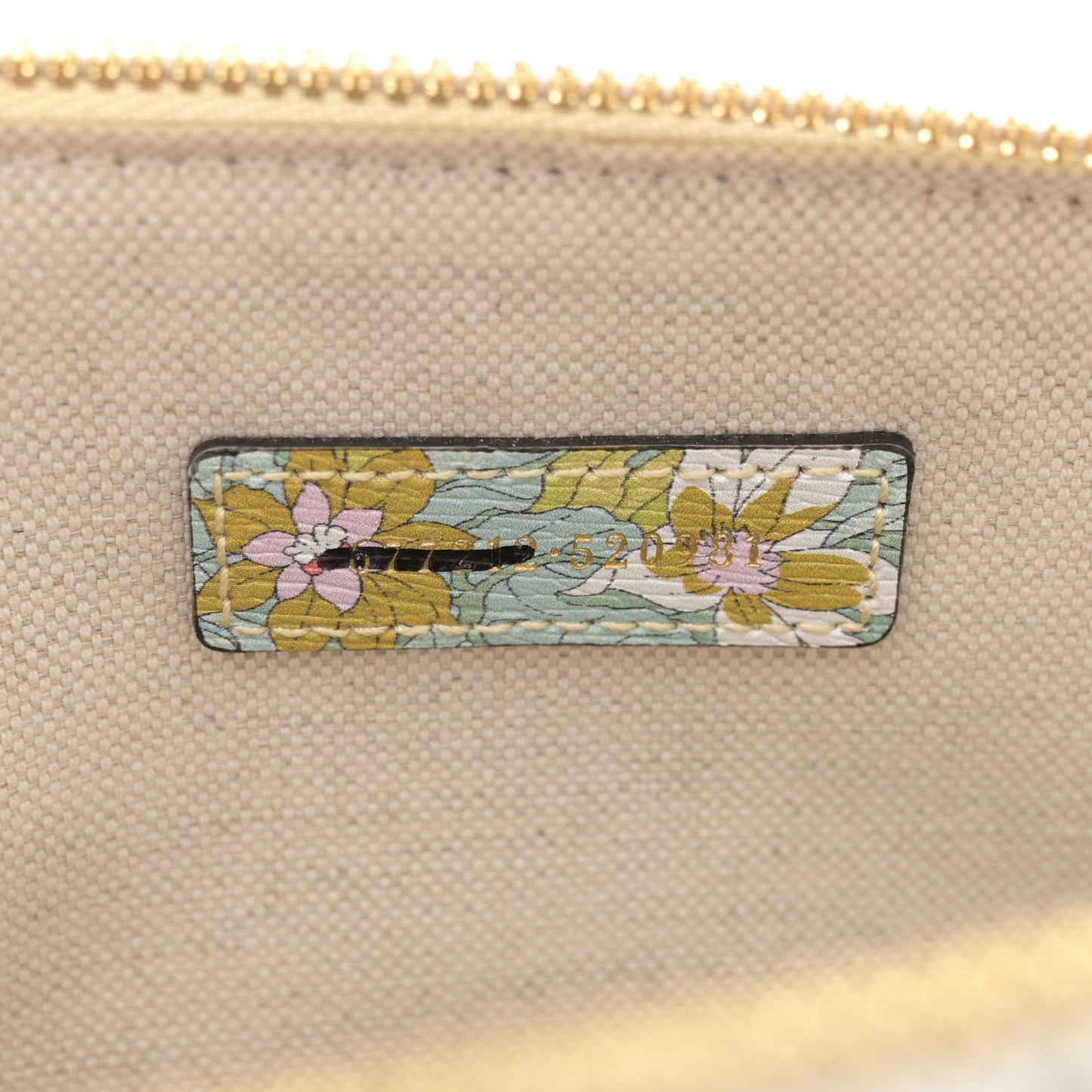 New Shangai Calfskin Tiger Savanah Web Small Horsebit 1955 Top Handle Bag Chalky White Multicolor