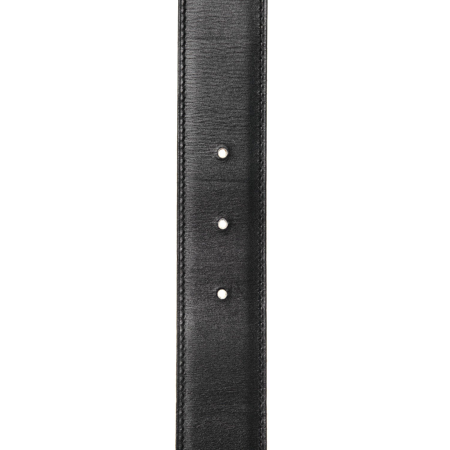 Hermes Box Togo 32mm Idem Belt 85 Black Gold 4 of 7