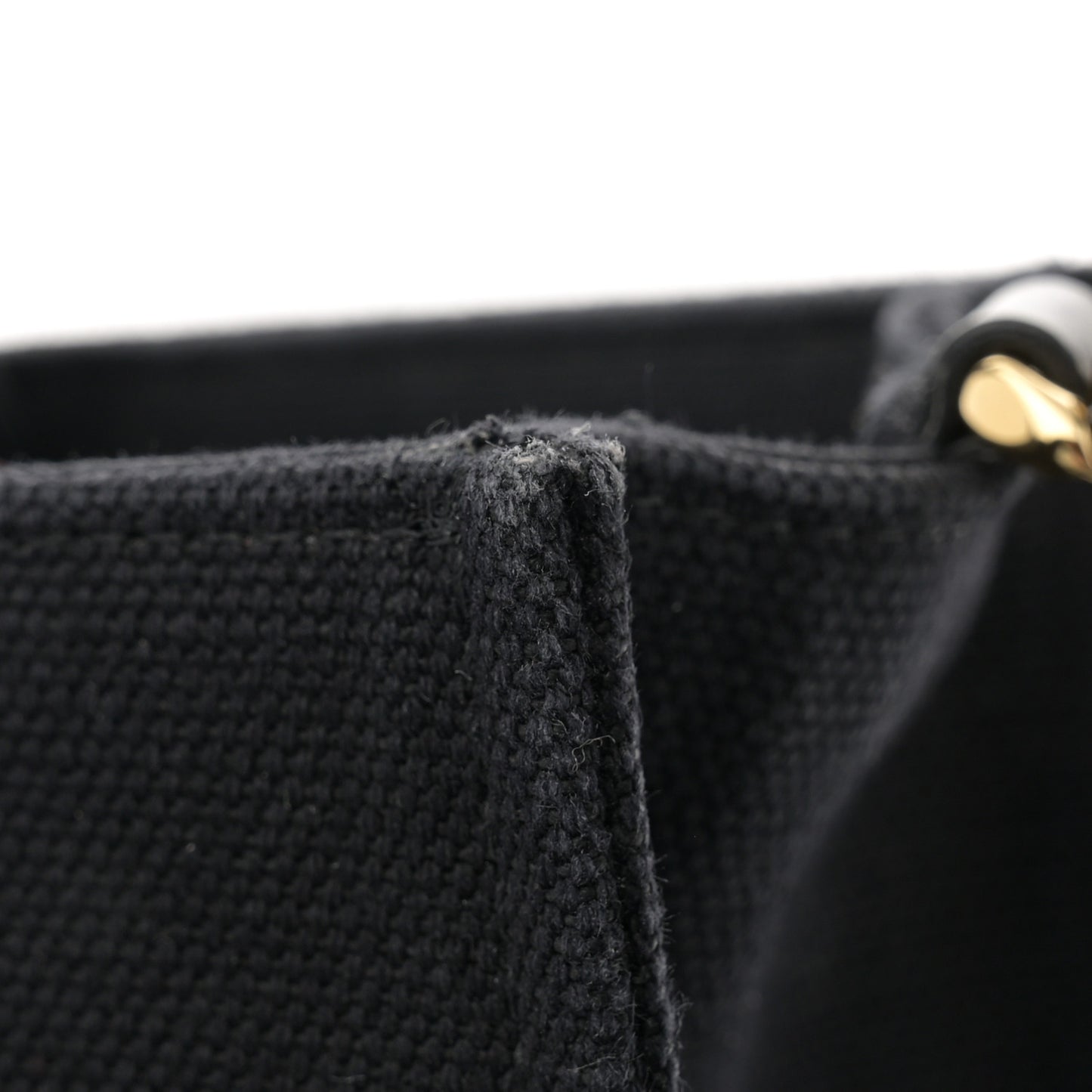 Canvas Small Bond Shopper Tote Black