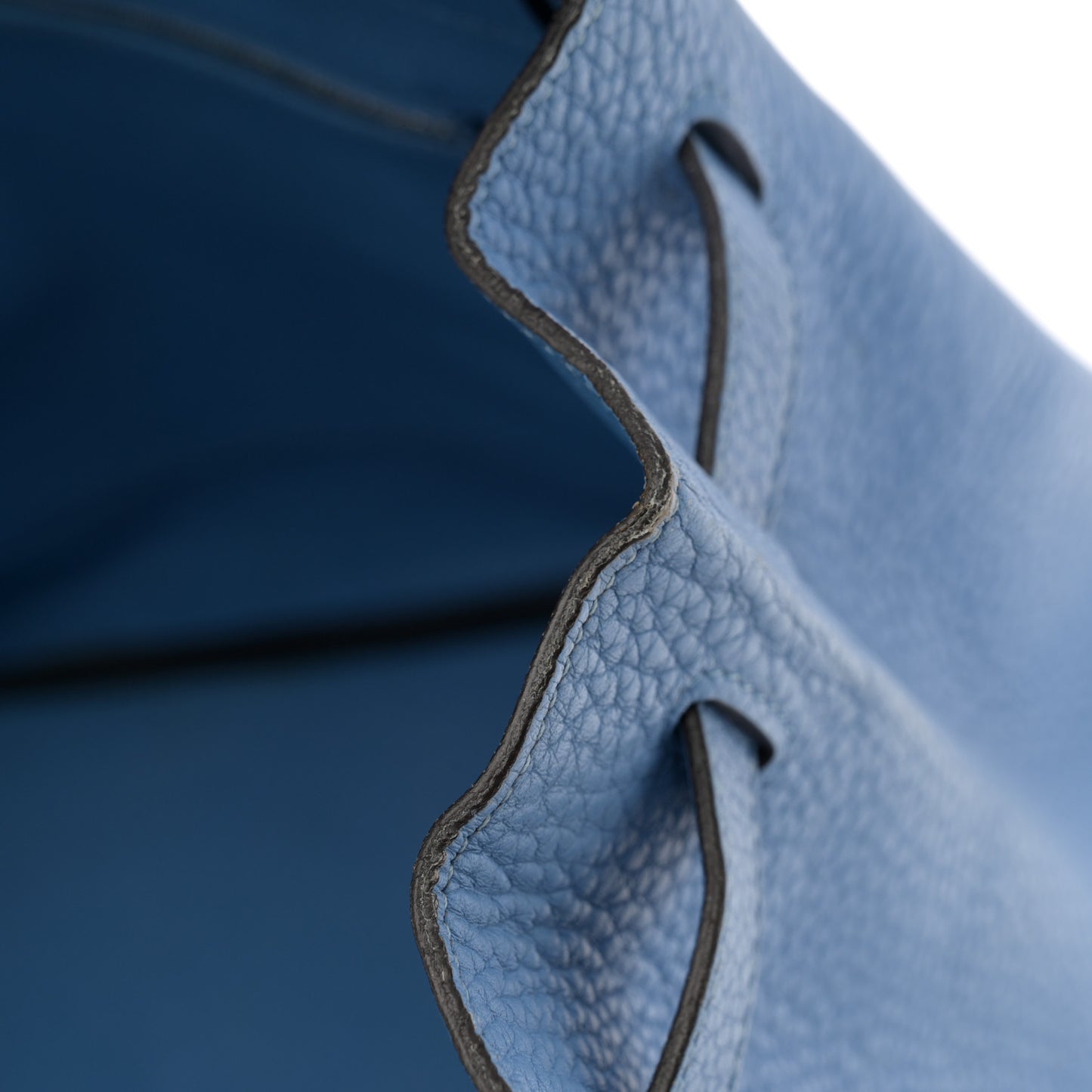 Taurillon Clemence Birkin 35 Azure
