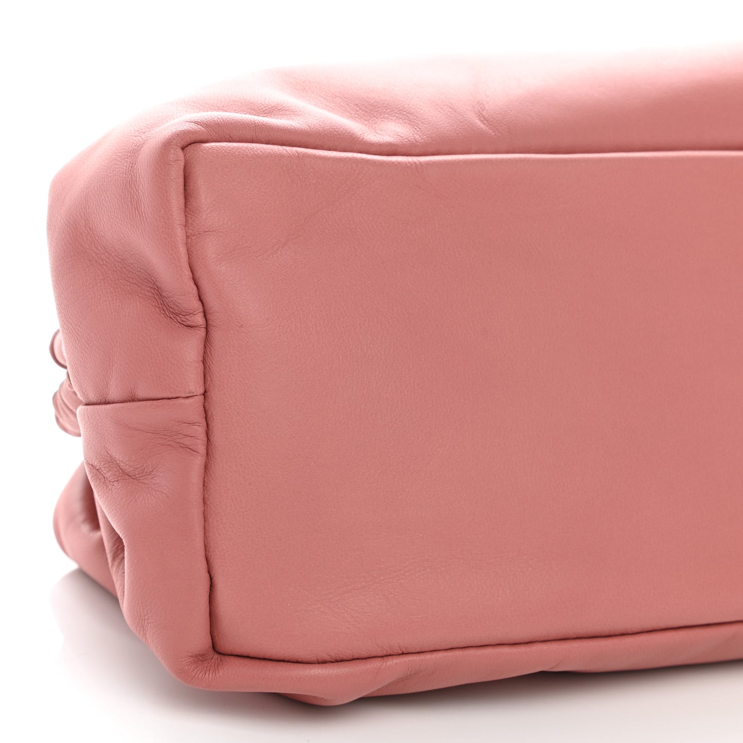Lambskin Cloud Clutch Blush