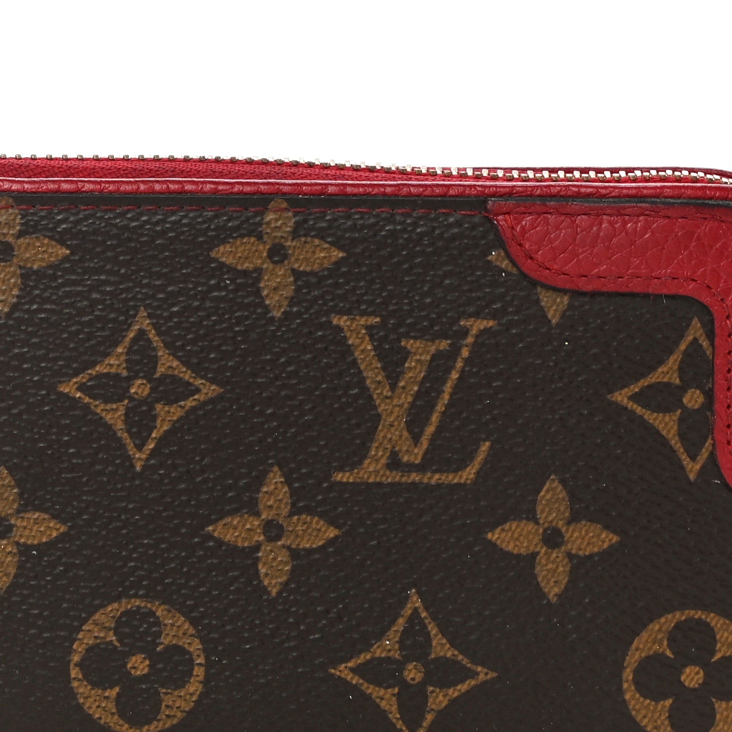 Louis Vuitton Monogram Retiro Zippy Wallet Cherry 7 of 17
