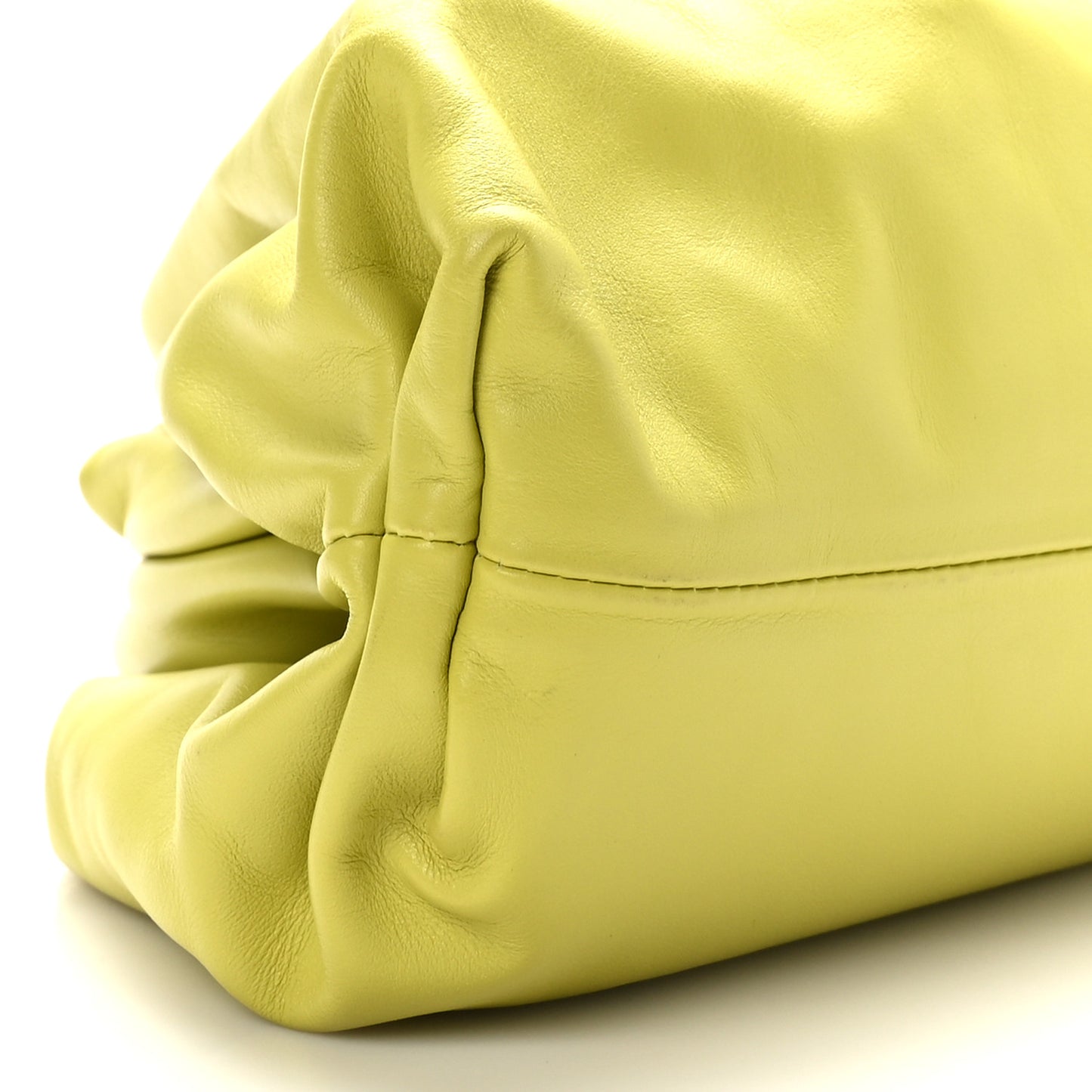 Smooth Butter Calf The Pouch Oversized Clutch Sherbert