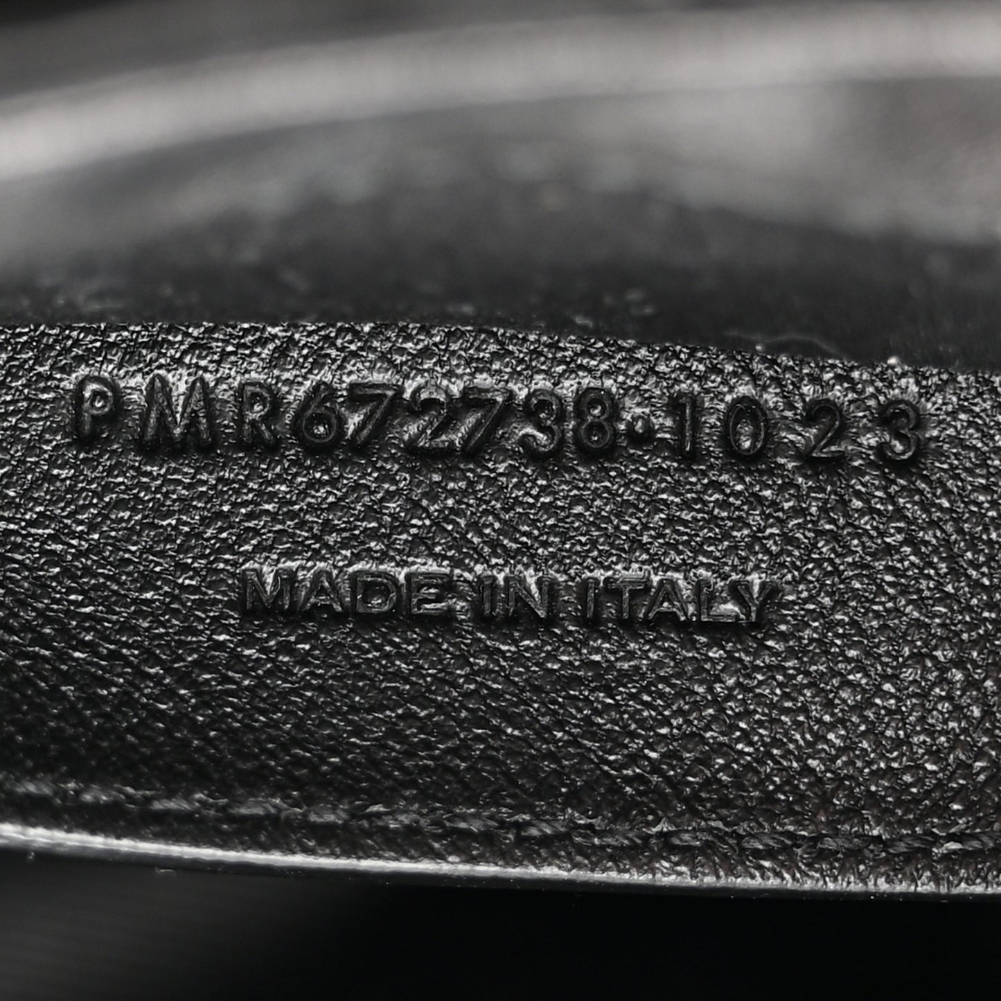 Lambskin Quilted Monogram Mini Nolita Black