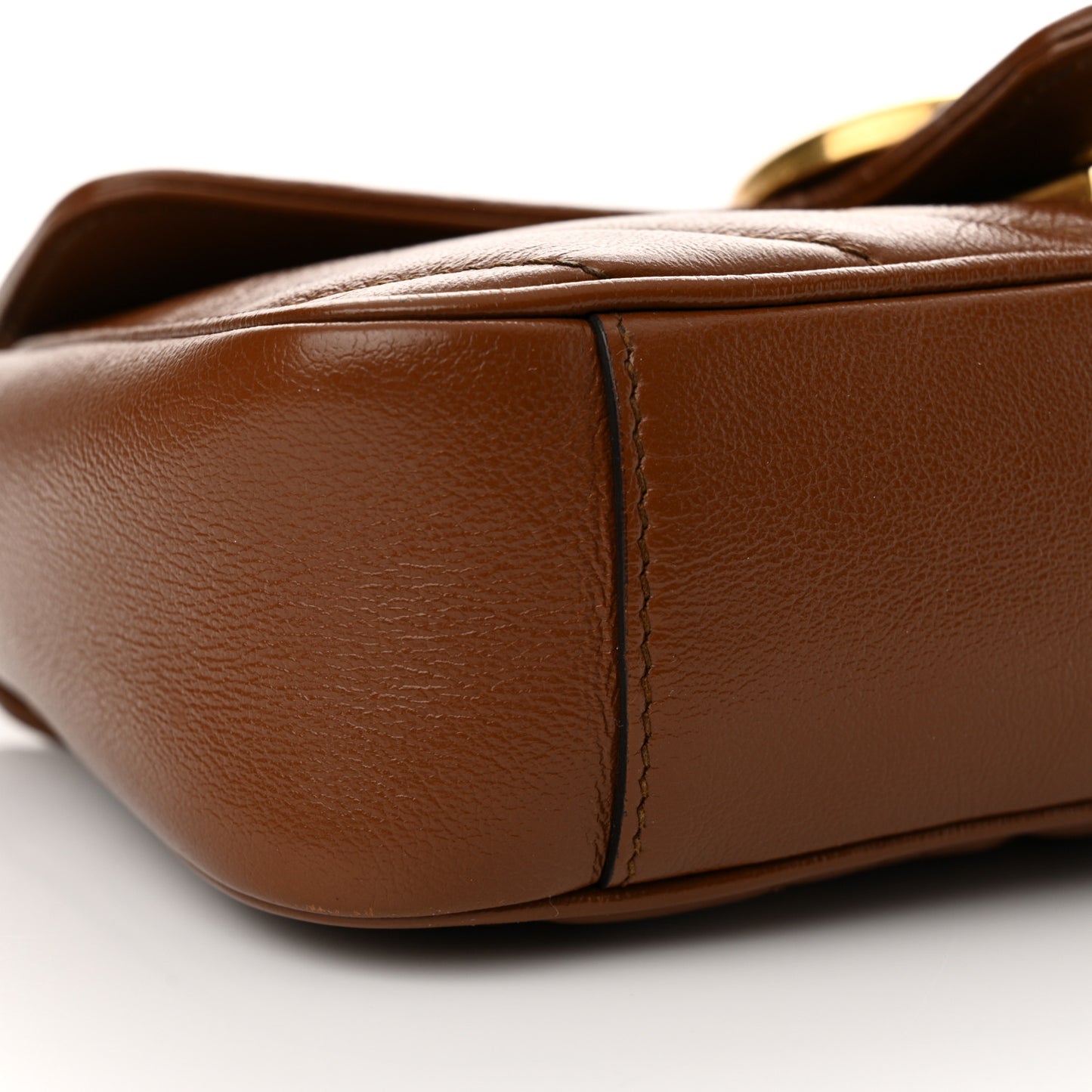 Azalea Calfskin Matelasse Diagonal Mini GG Marmont Shoulder Bag Cuir