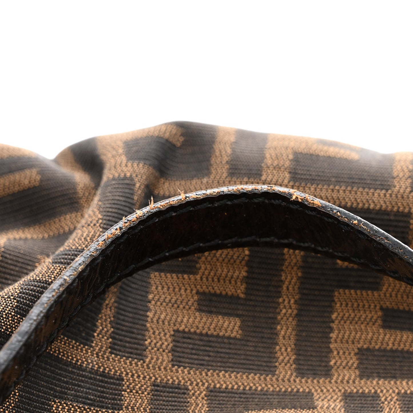 Zucca Patent Small Chef Shopping Tote Tobacco Moro