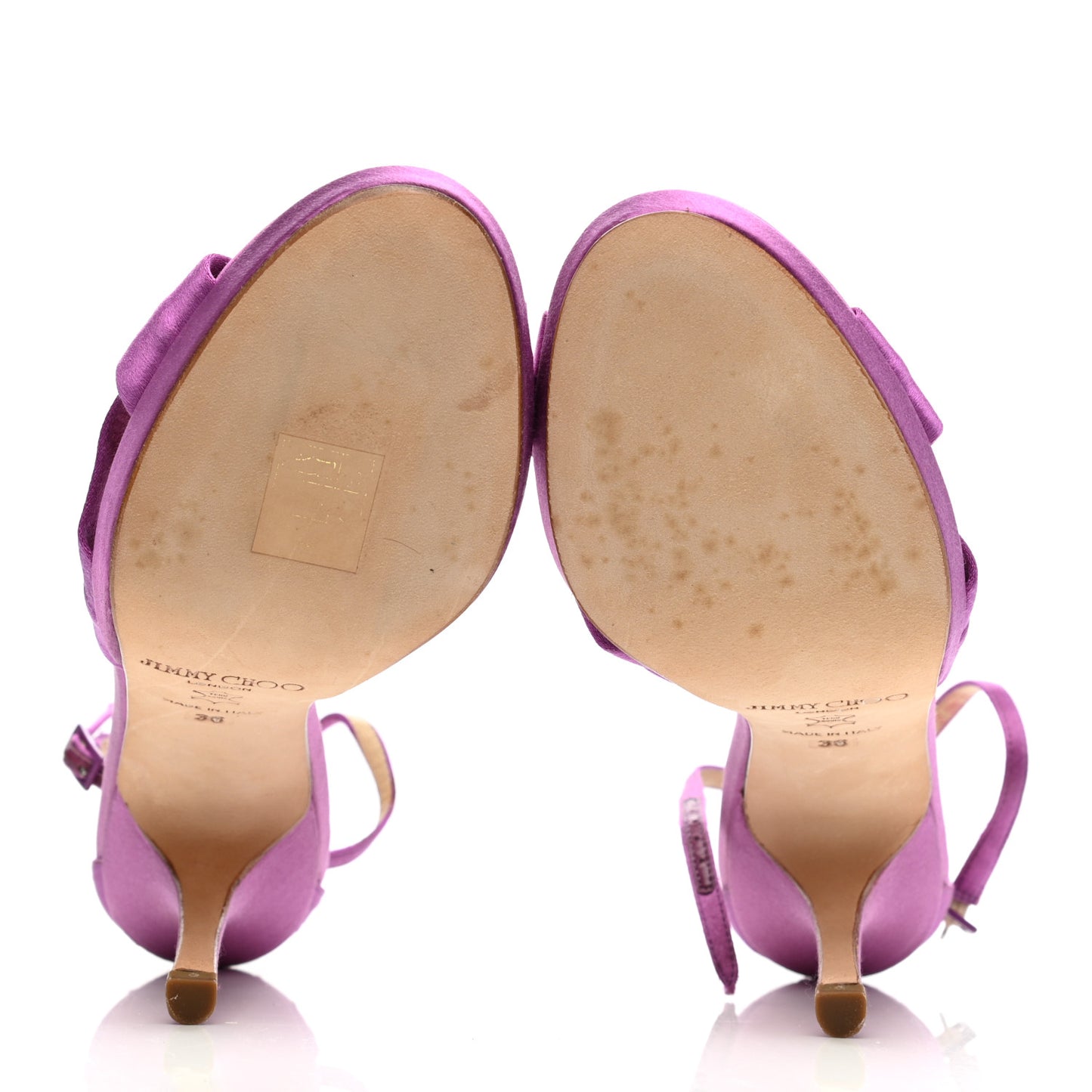 Satin Marion 100 Sandals 36 Pink