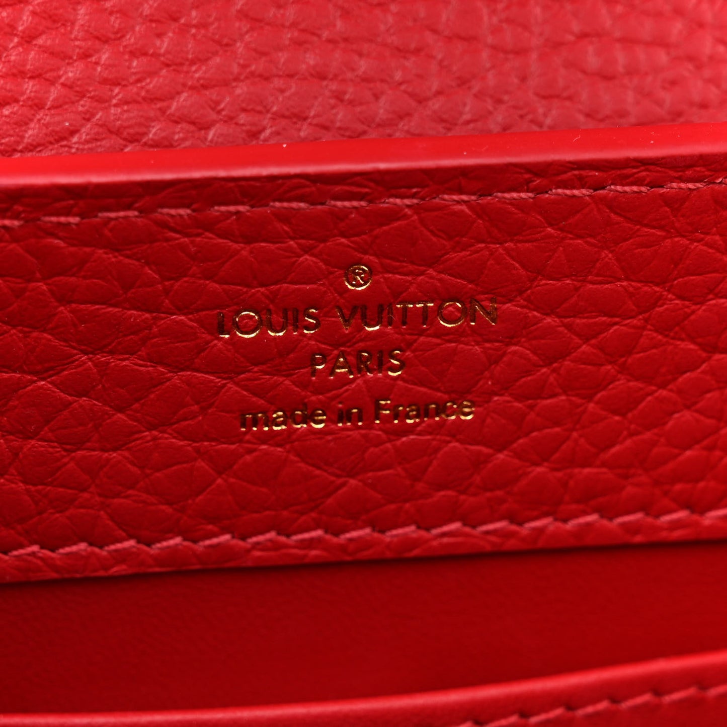 Taurillon Mini Capucines Scarlet