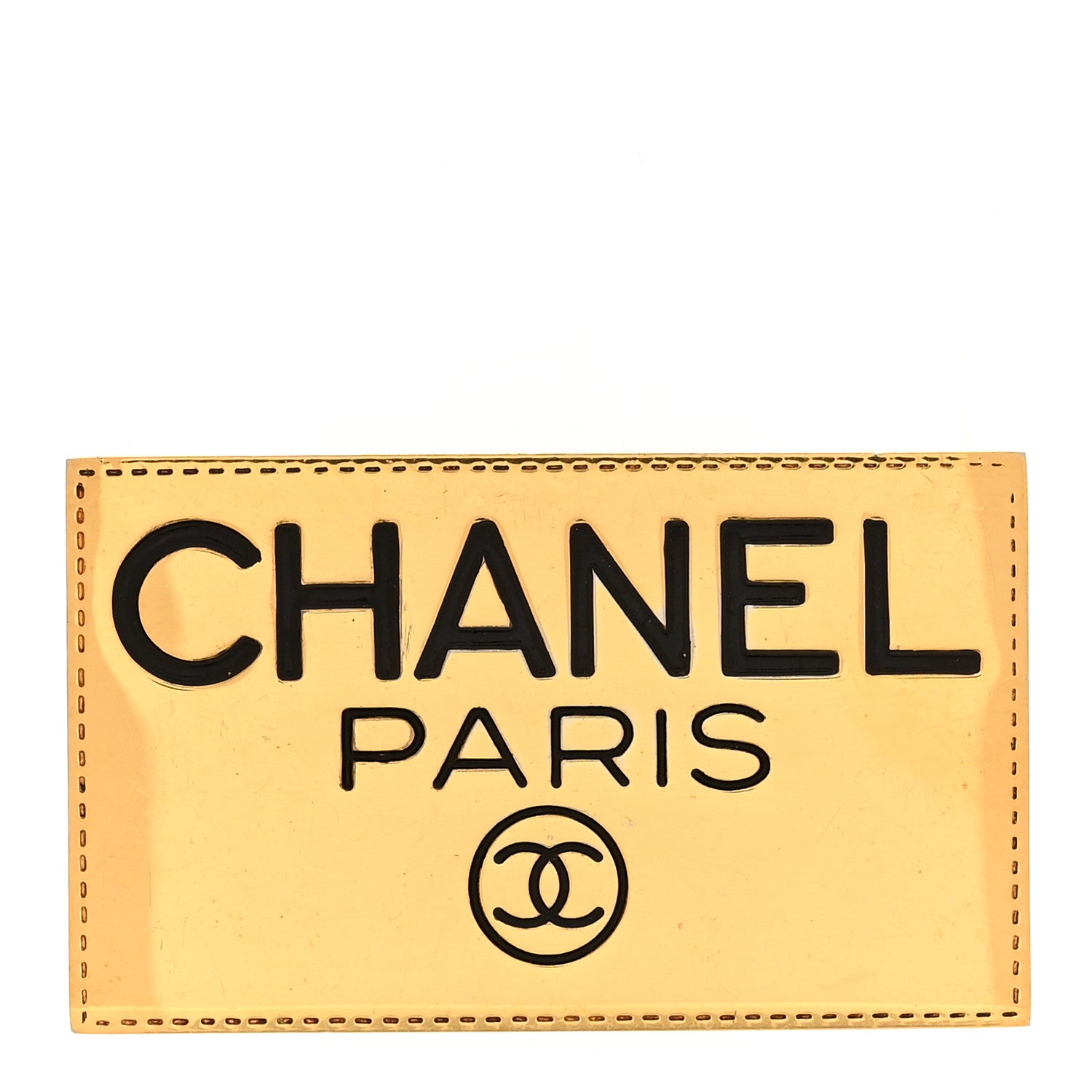 ノベルティ CHANEL ダブルCロゴ ブローチ CHANEL ゴールド ダブルCロゴ ブローチ、ノベルティ CHANEL ダブルC