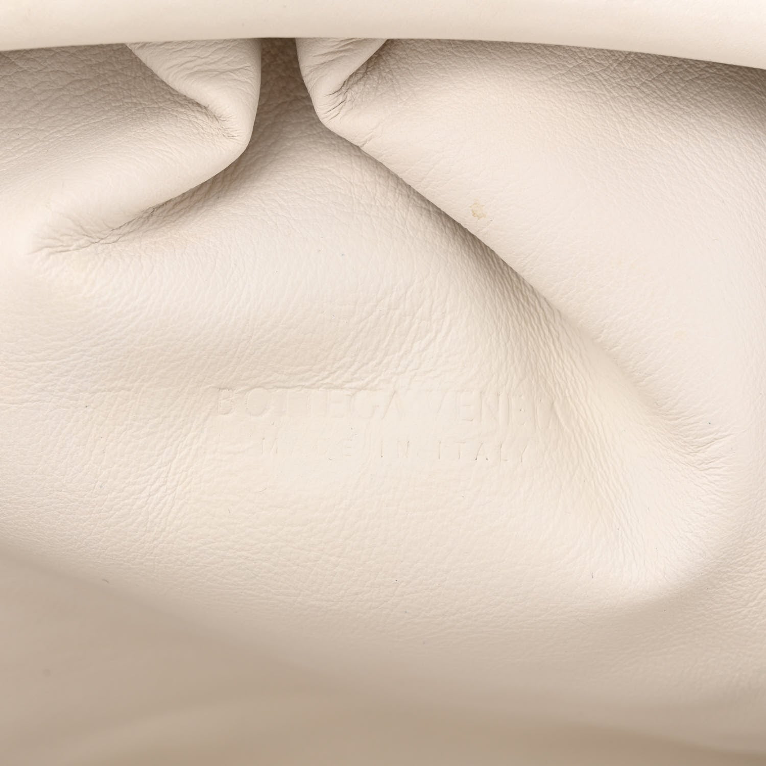 Bottega Veneta Smooth Butter Calf The Pouch Oversized Clutch Mist 7 of 15