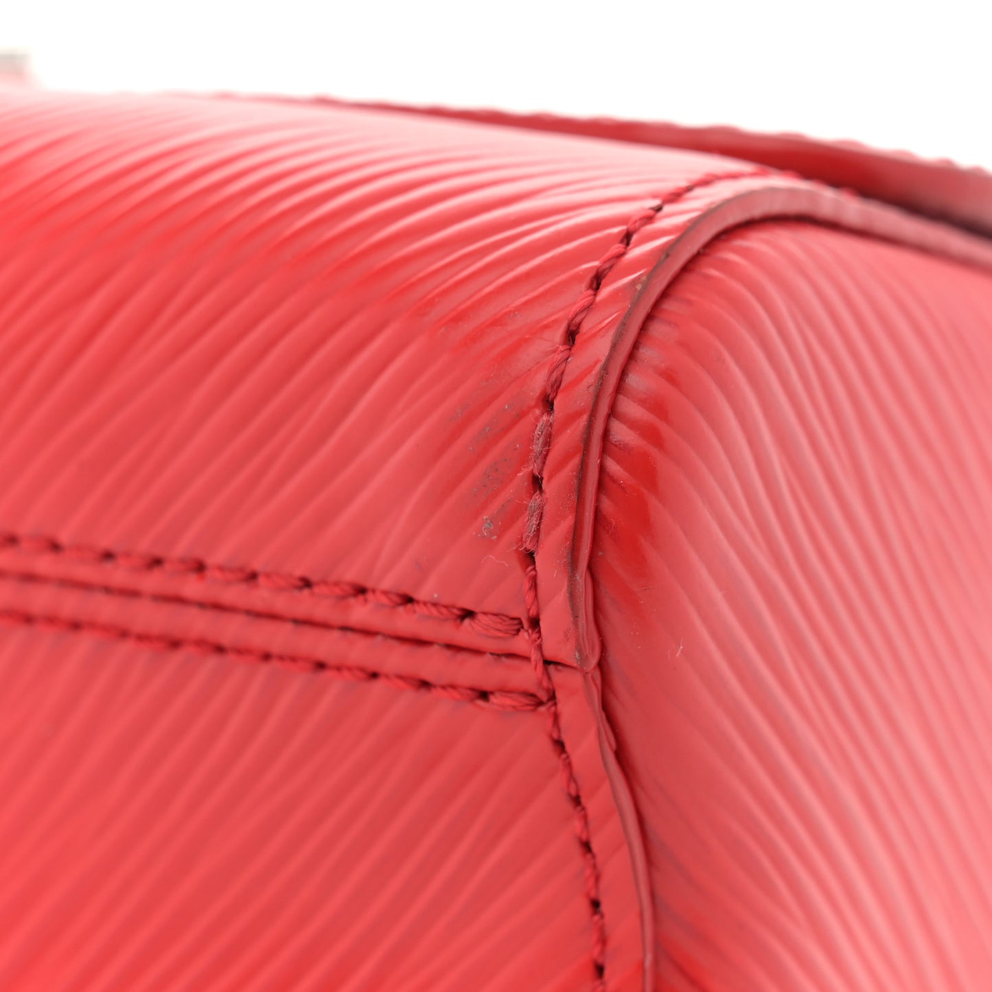 Epi Twist Shoulder Bag MM Coquelicot