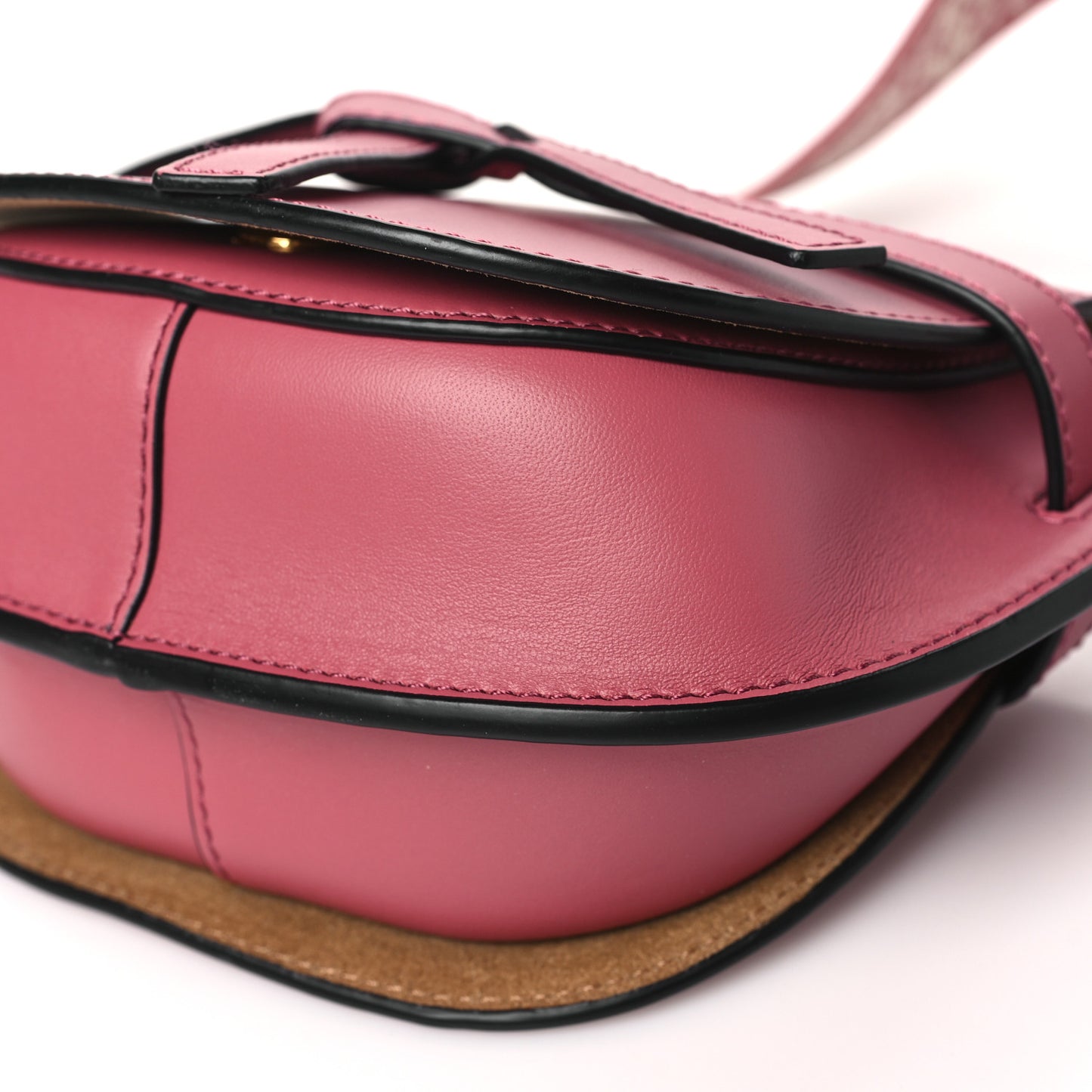 Calfskin Jacquard Mini Gate Dual Bag Plumrose