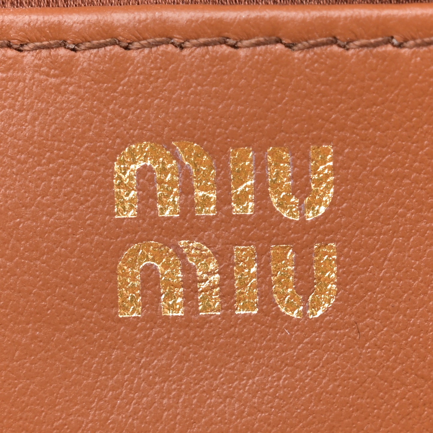 Calfskin Mini Arcadie Top Handle Bag Cognac