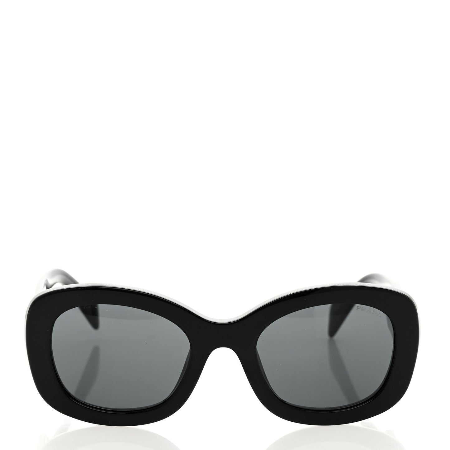 Acetate Oval Sunglasses SPR A13 Black