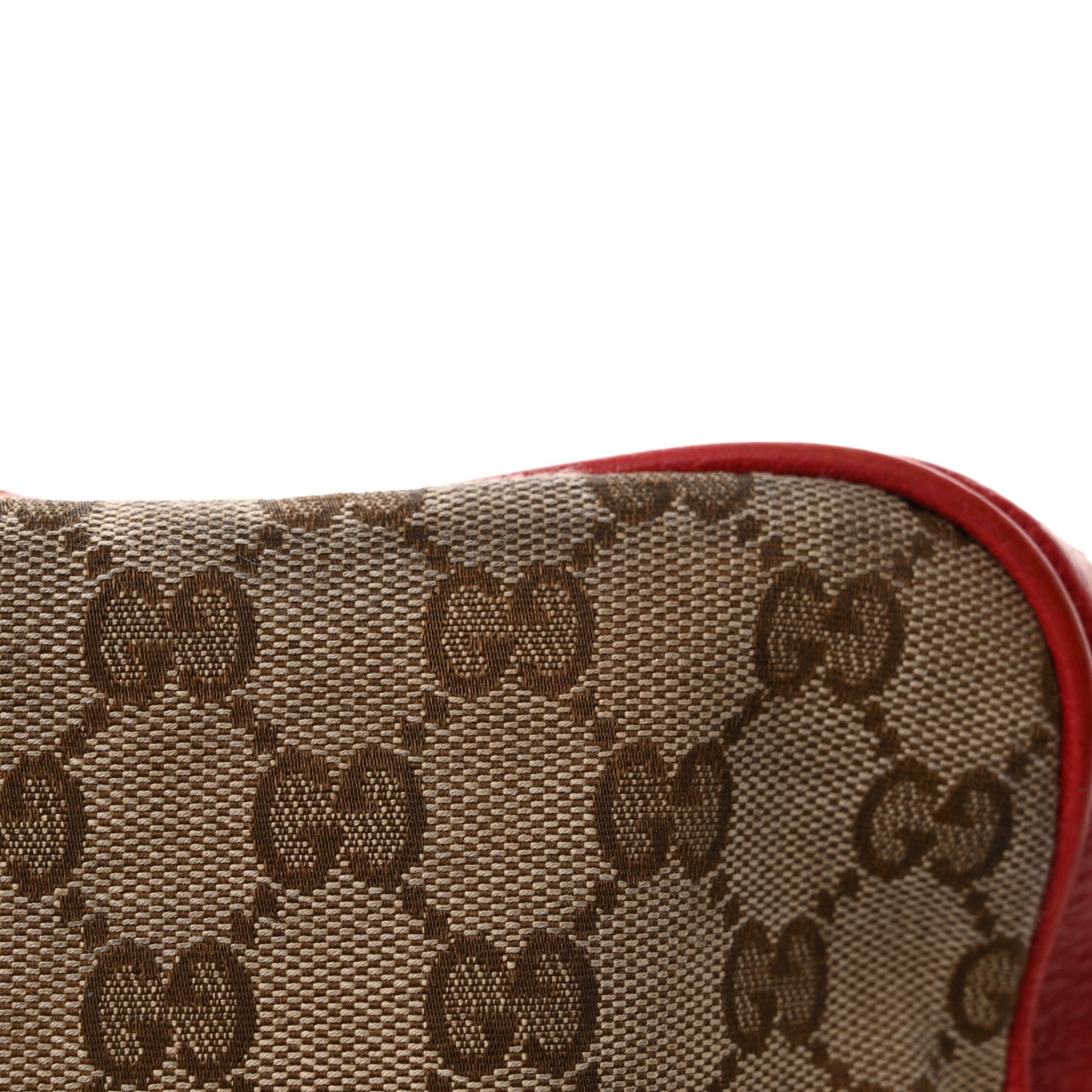 Monogram Mini Bree Messenger Bag Red