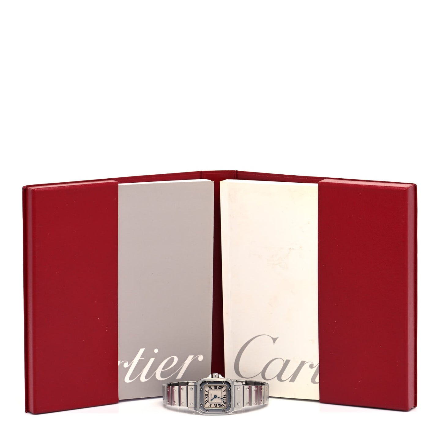 Stainless Steel 24mm Santos de Cartier Galbee Quartz Watch