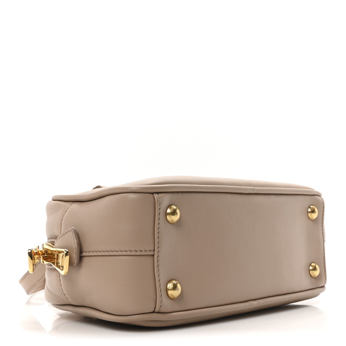 Calfskin Regular Arcadie Top Handle Bag Cameo