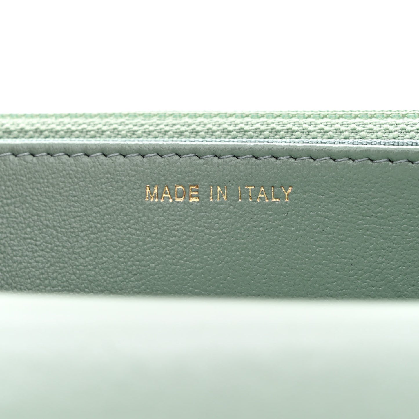 Lambskin Quilted Trendy CC Wallet On Chain WOC Grey