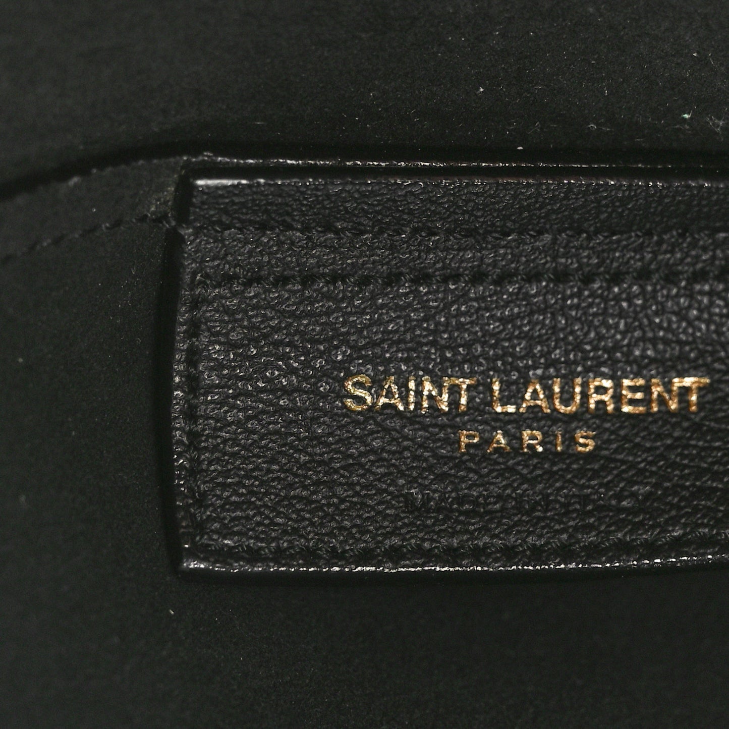 Calfskin Large Shopping Tote Black