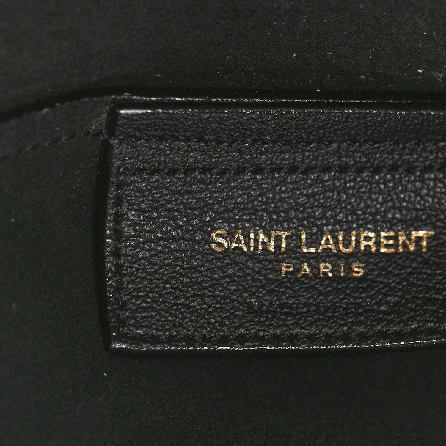 Saint Laurent Calfskin Large Shopping Tote Black 7 of 13