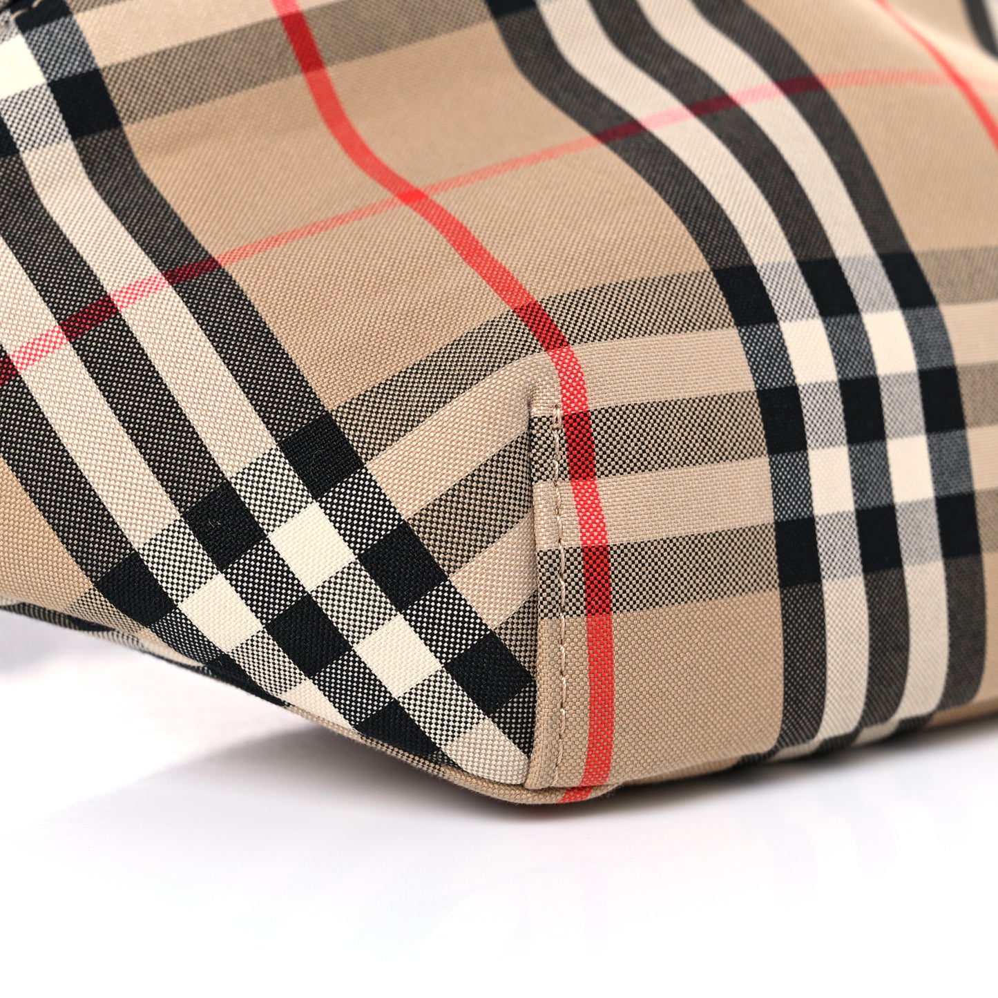 Nylon Vintage Check Medium Sonny Bum Bag Archive Beige Black
