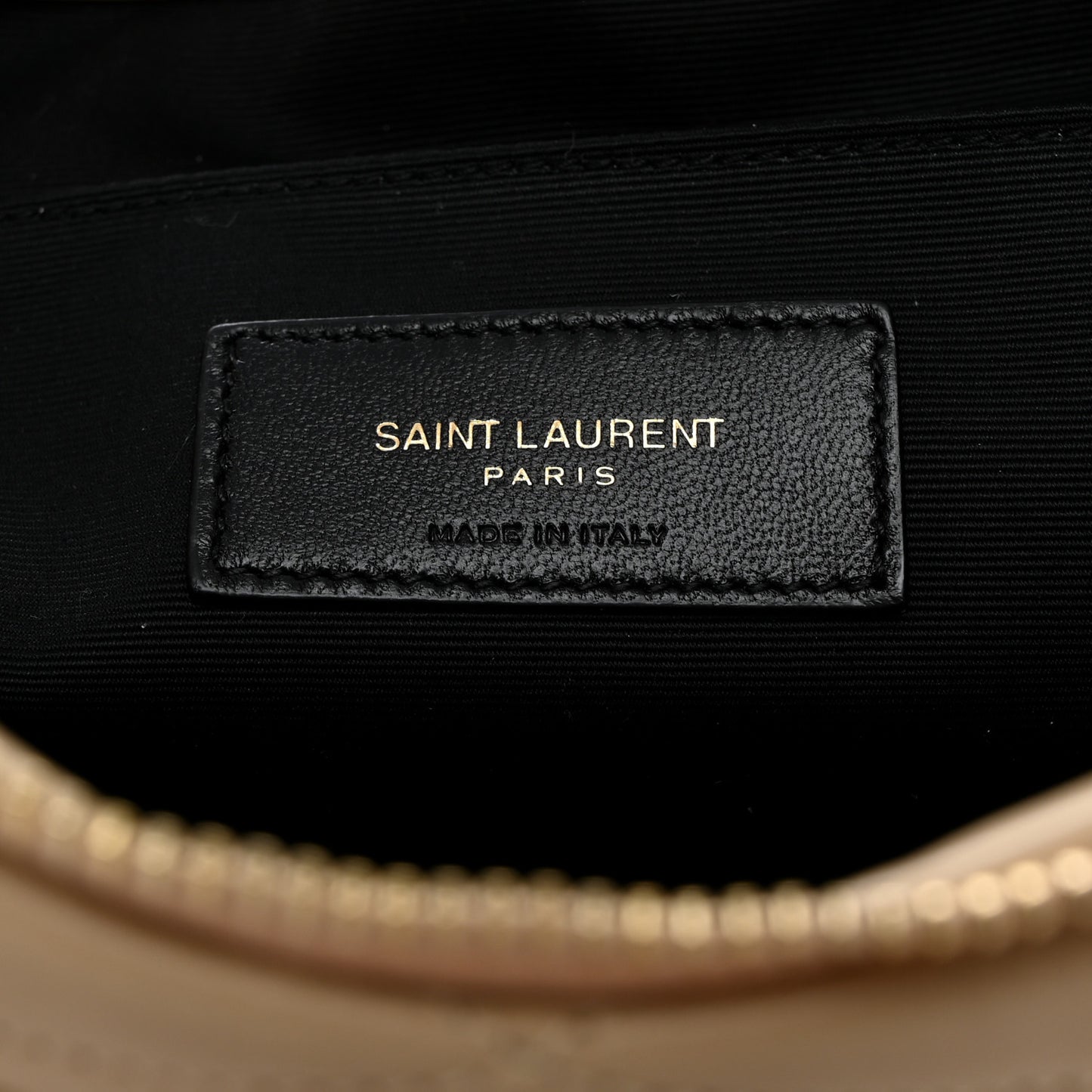 Lambskin Monogram Medium Sade Puffer Taupe