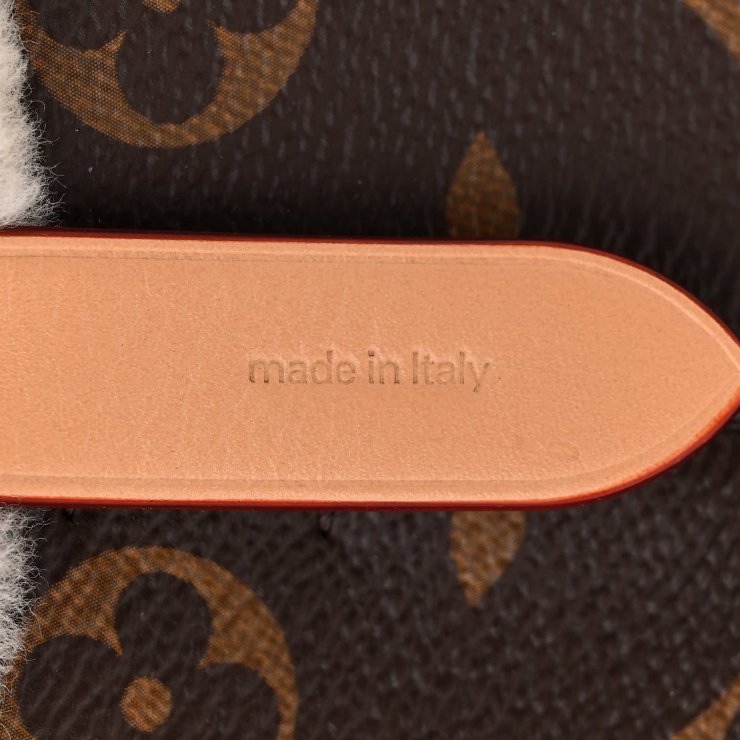 Monogram Shearling Cozygram Neonoe BB