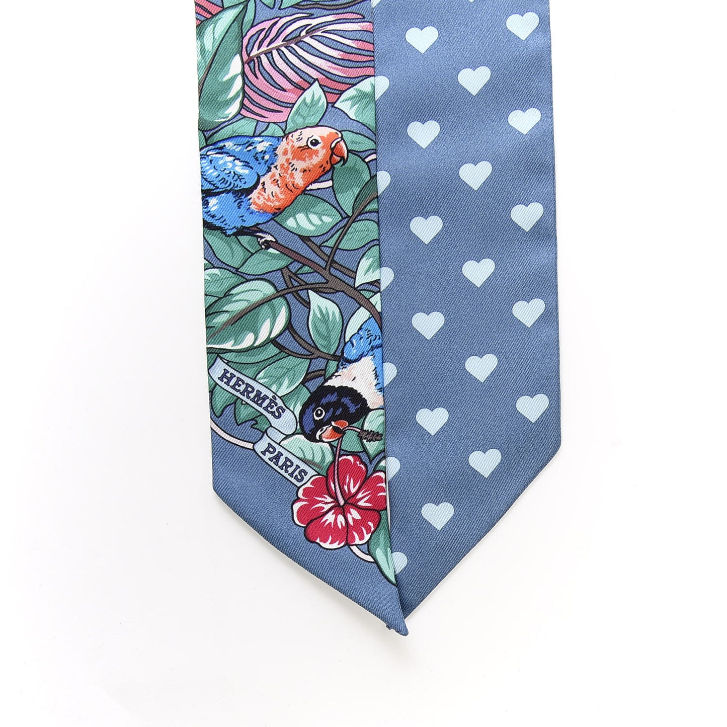 Silk Jungle Love Twilly Gris Bleuete Vert