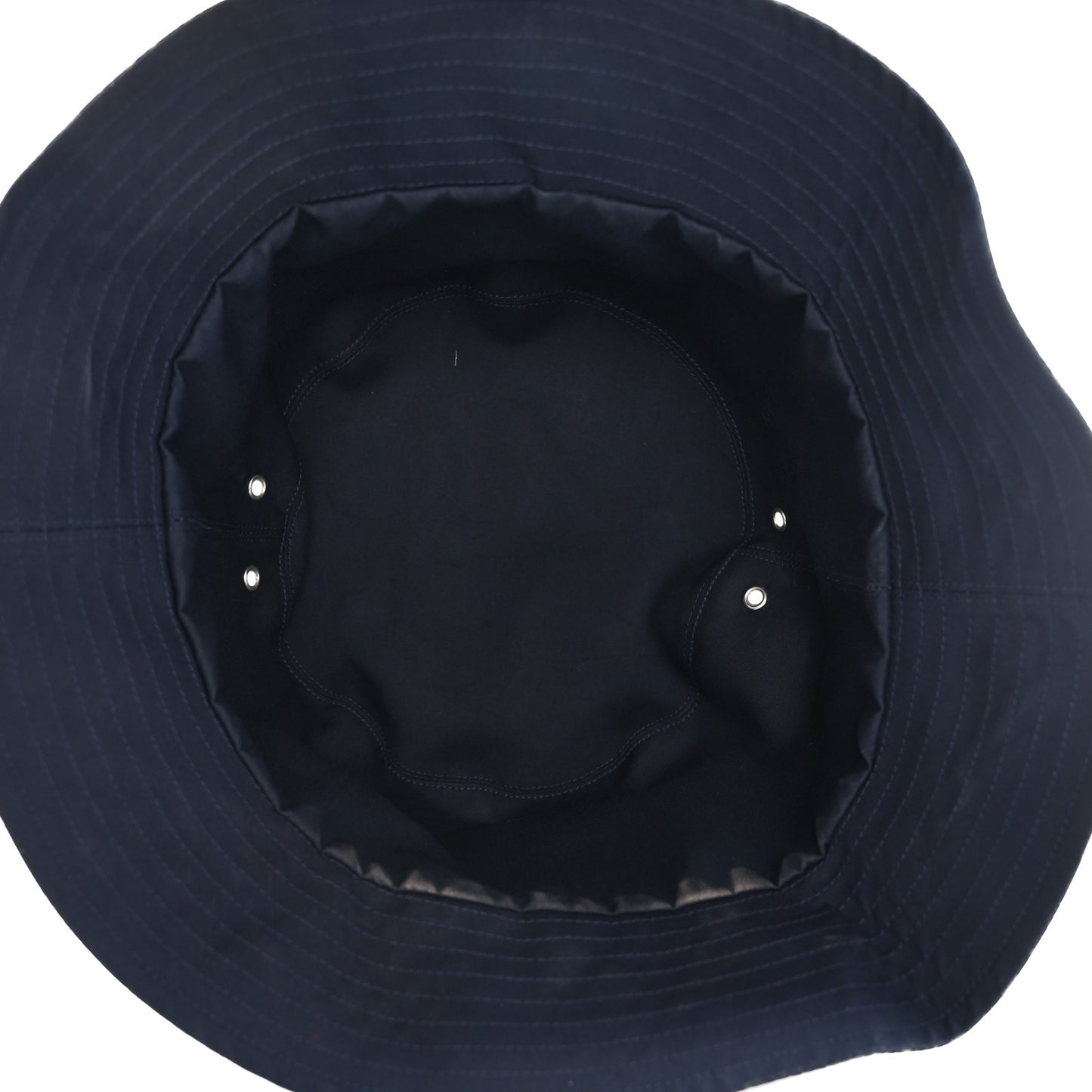 Oblique Jacquard Bucket Hat Blue