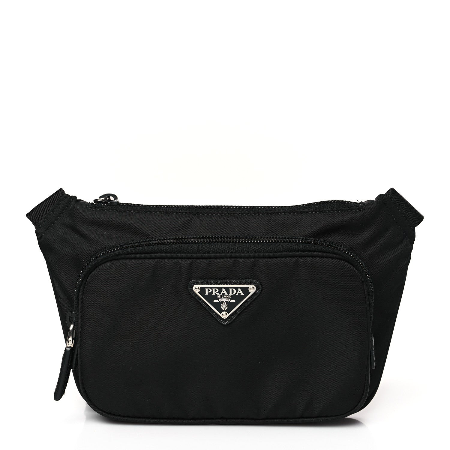 Prada Re-Nylon Saffiano Belt Bag Black 1 of 8