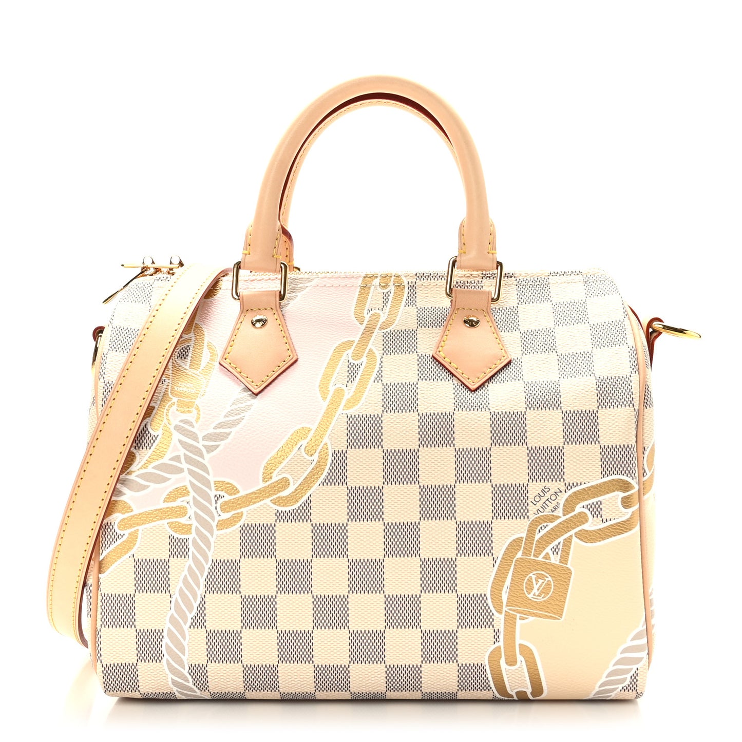 Damier Azur Nautical Speedy Bandouliere 25
