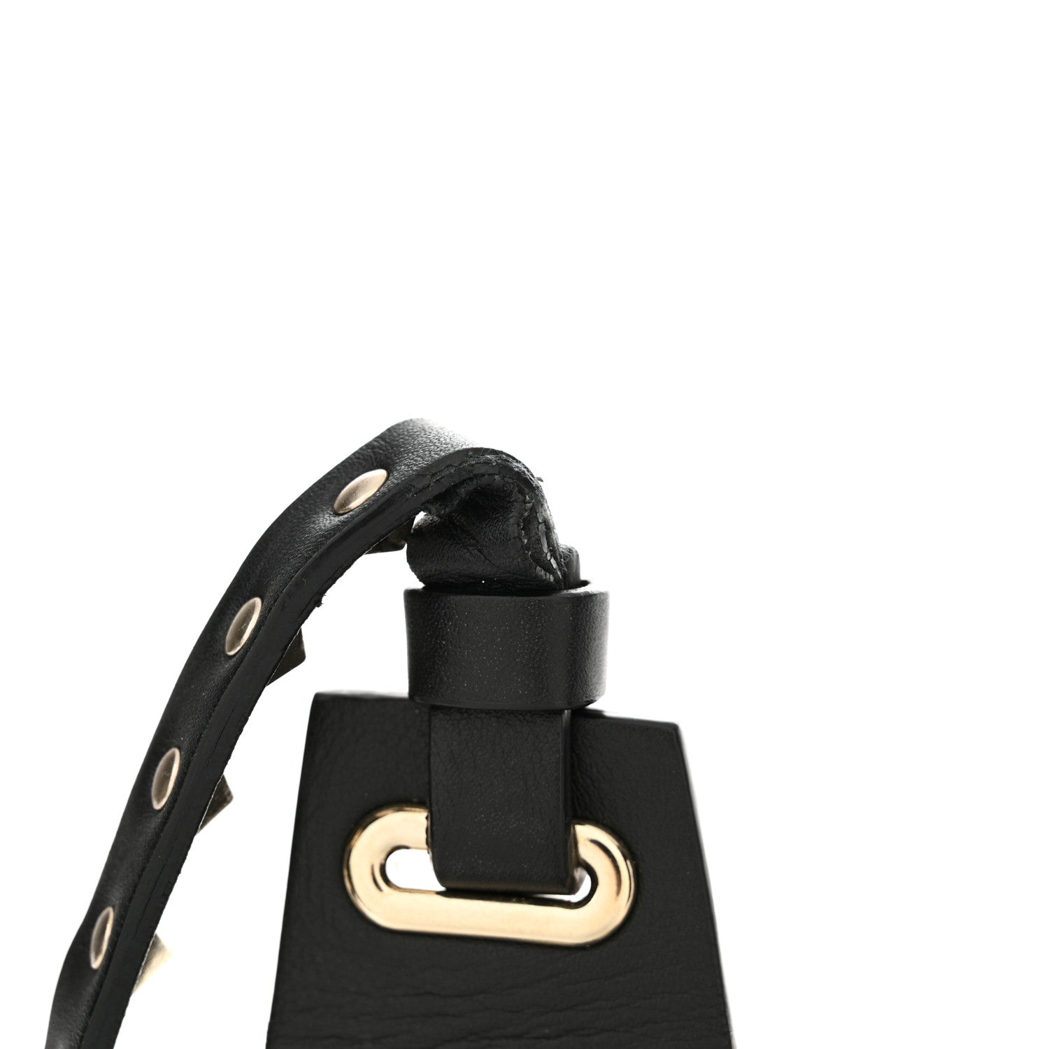 Valentino Garavani Calfskin Rockstud Crossbody Messenger Bag Black 10 of 13