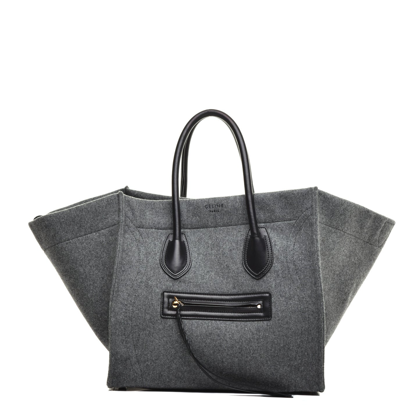 Felt Medium Phantom Luggage Pearl Grey