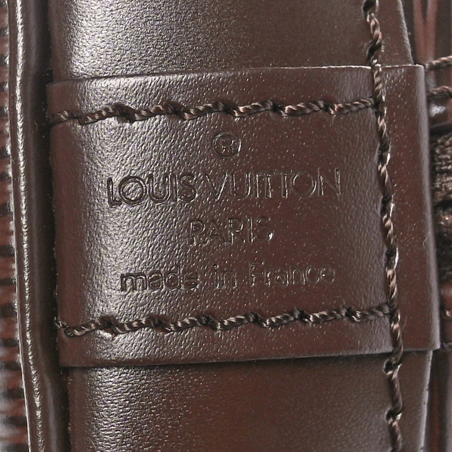Louis Vuitton Epi Alma PM Moka 6 of 9