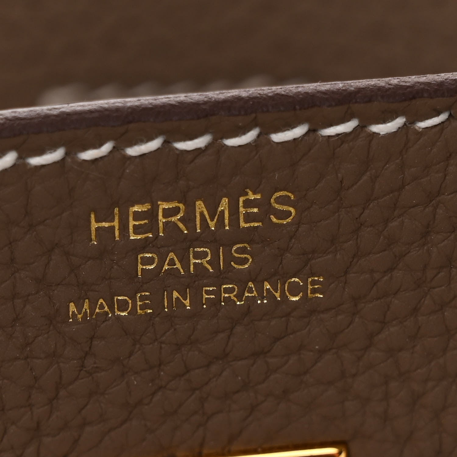Hermes Togo Birkin 25 Etoupe 6 of 11