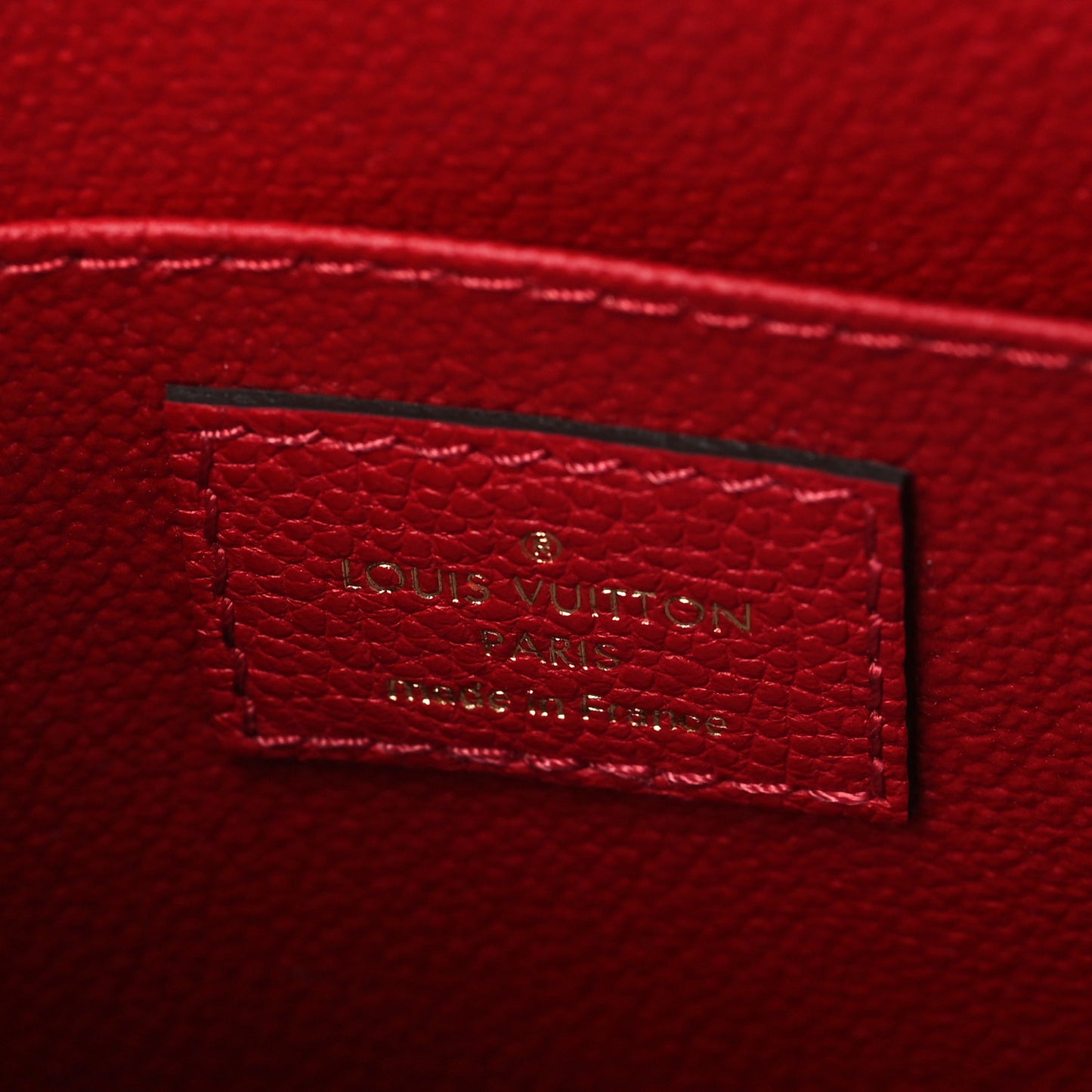 Empreinte Monogram Toiletry Pouch 26 Scarlet