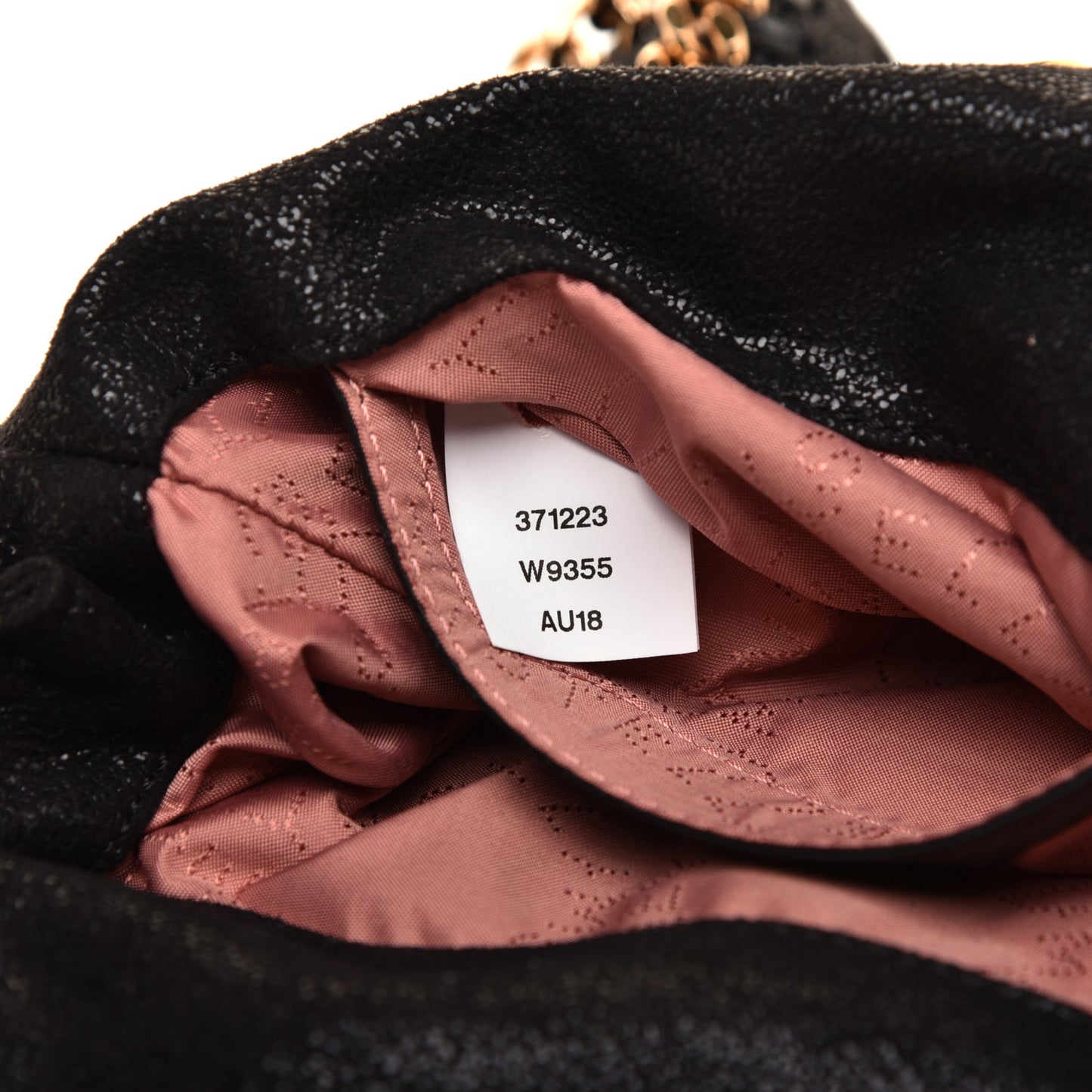 Shaggy Deer Mini Falabella Tote Black