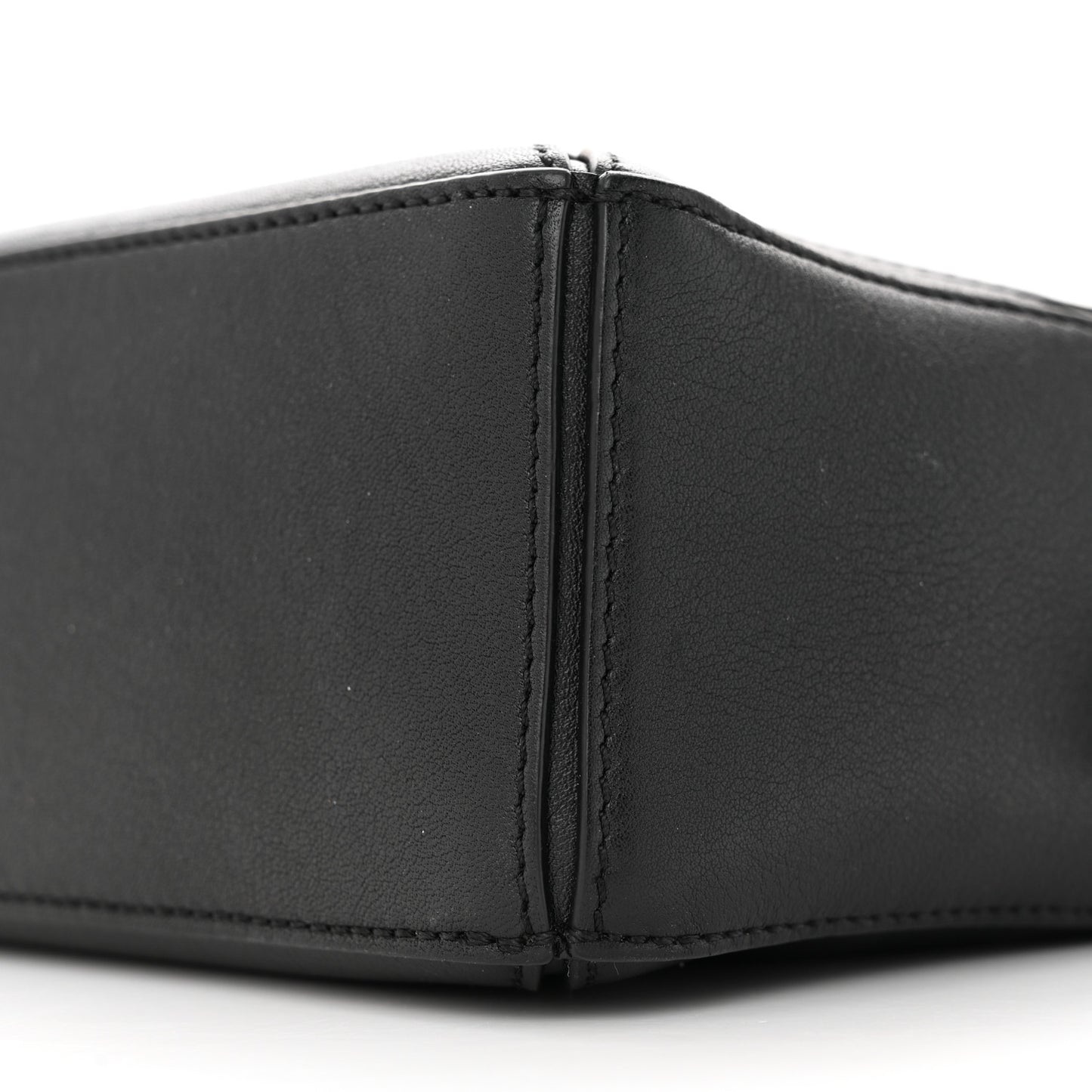 Calfskin Mini Puzzle Bag Black