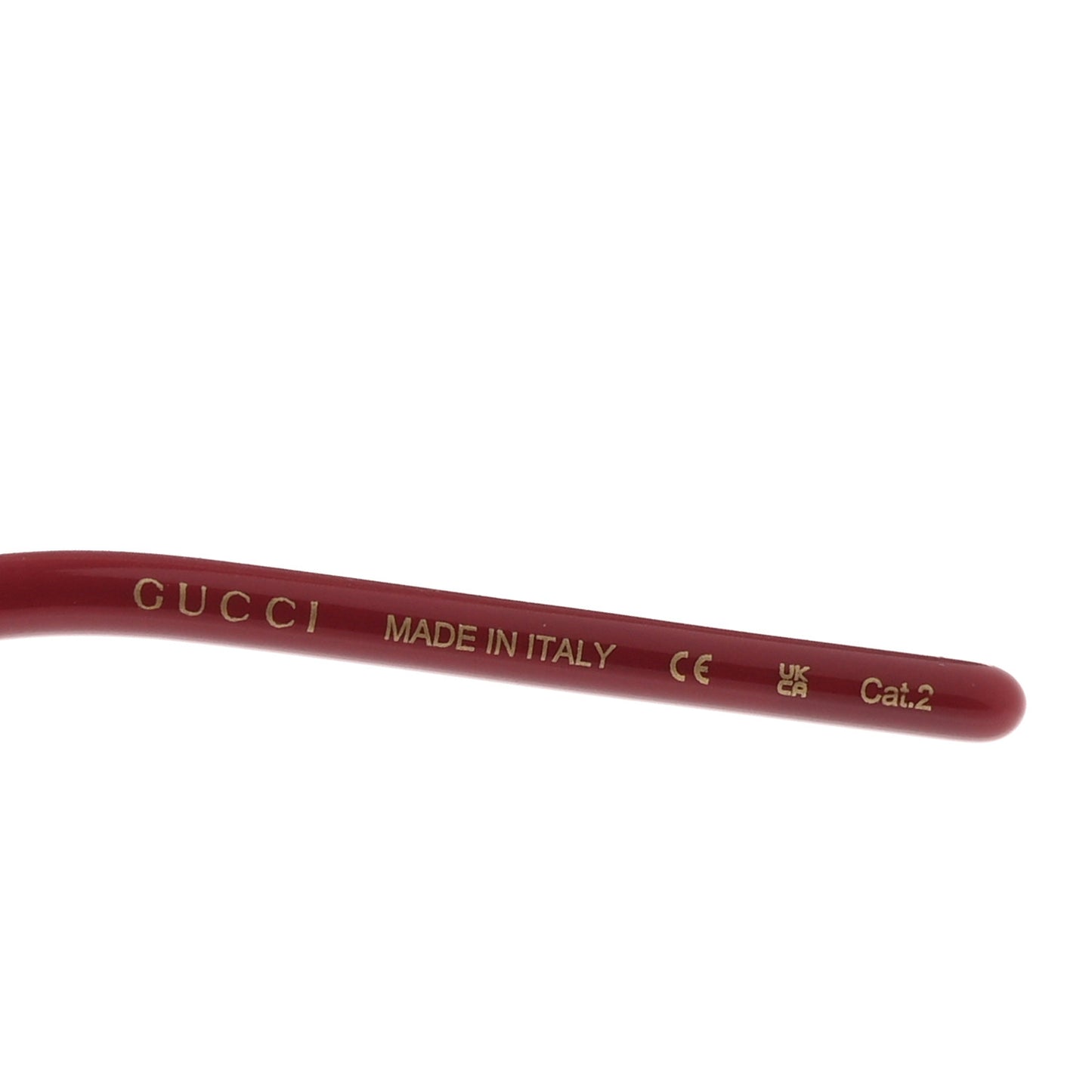 Squared Acetate Sunglasses GG1267S Havana Brown Gold