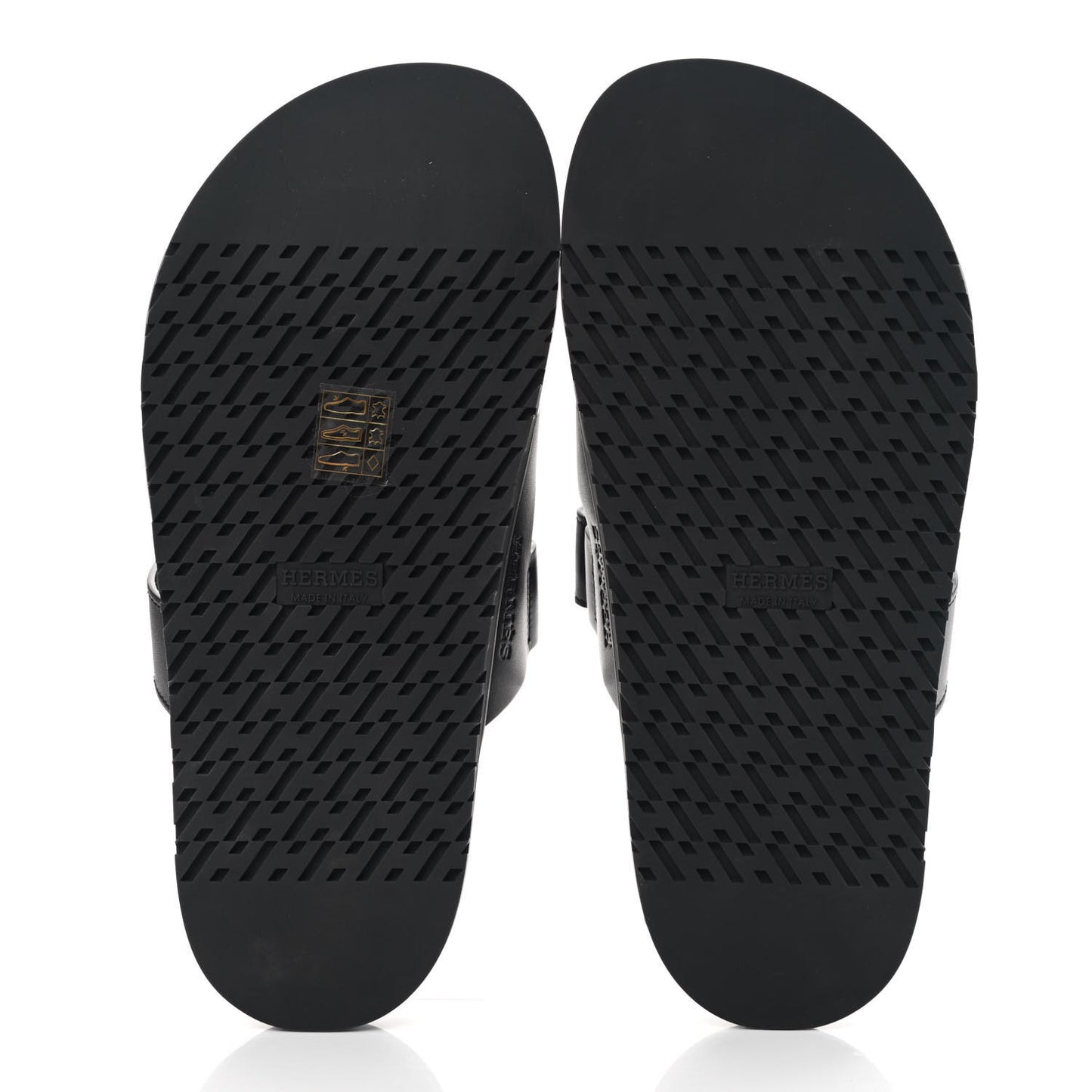 Calfskin Womens Chypre Sandals 37.5 Black