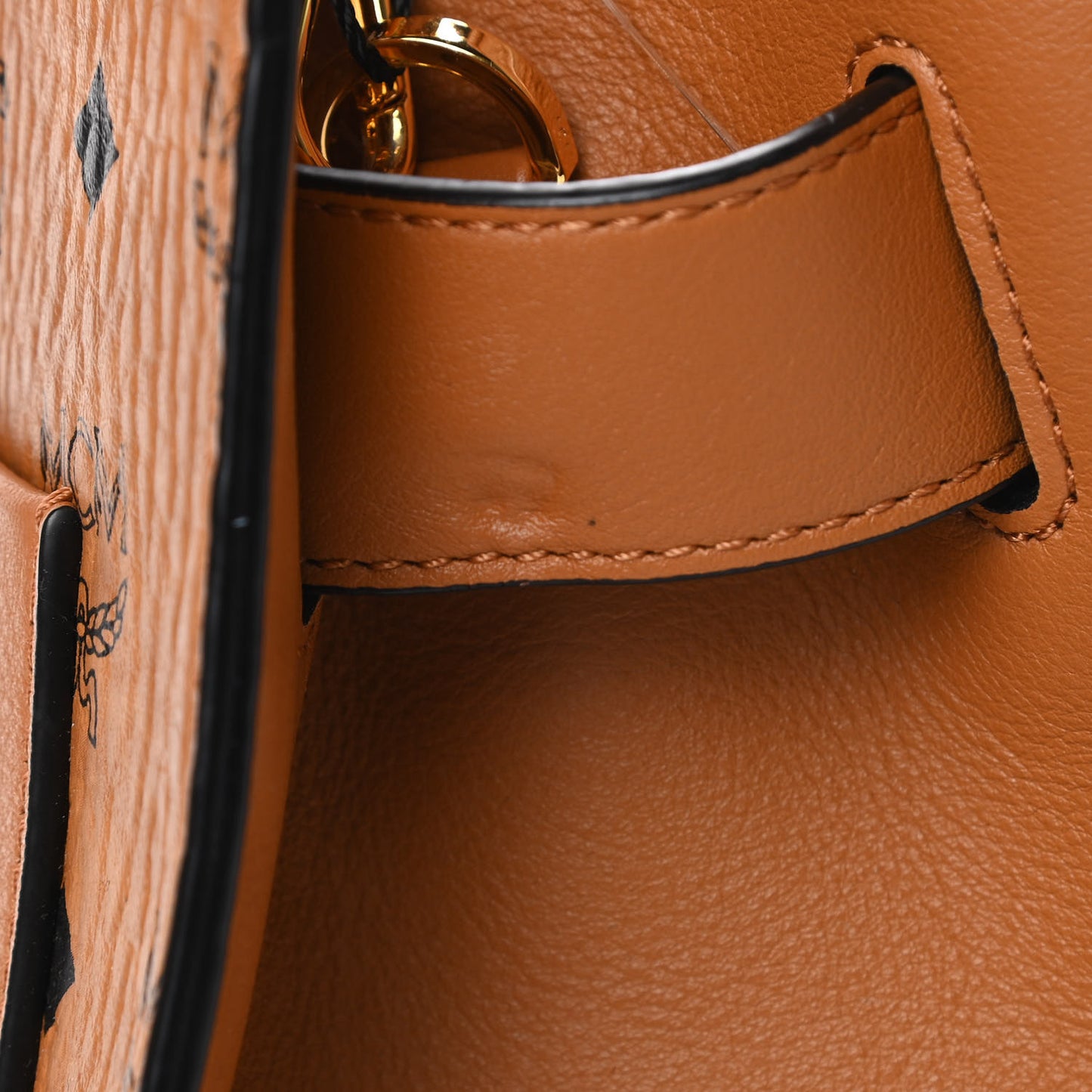 Visetos Small Essential Tote Cognac