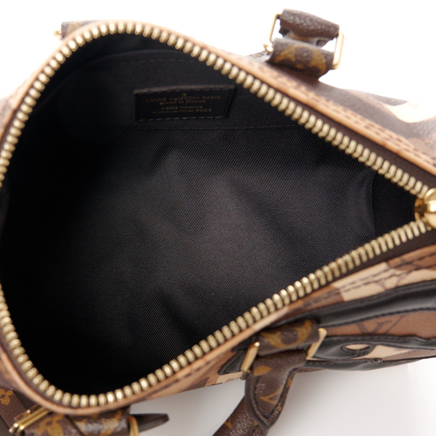 Louis Vuitton Monogram Portrait Keepall Bandouliere 25 Brown 4 of 11