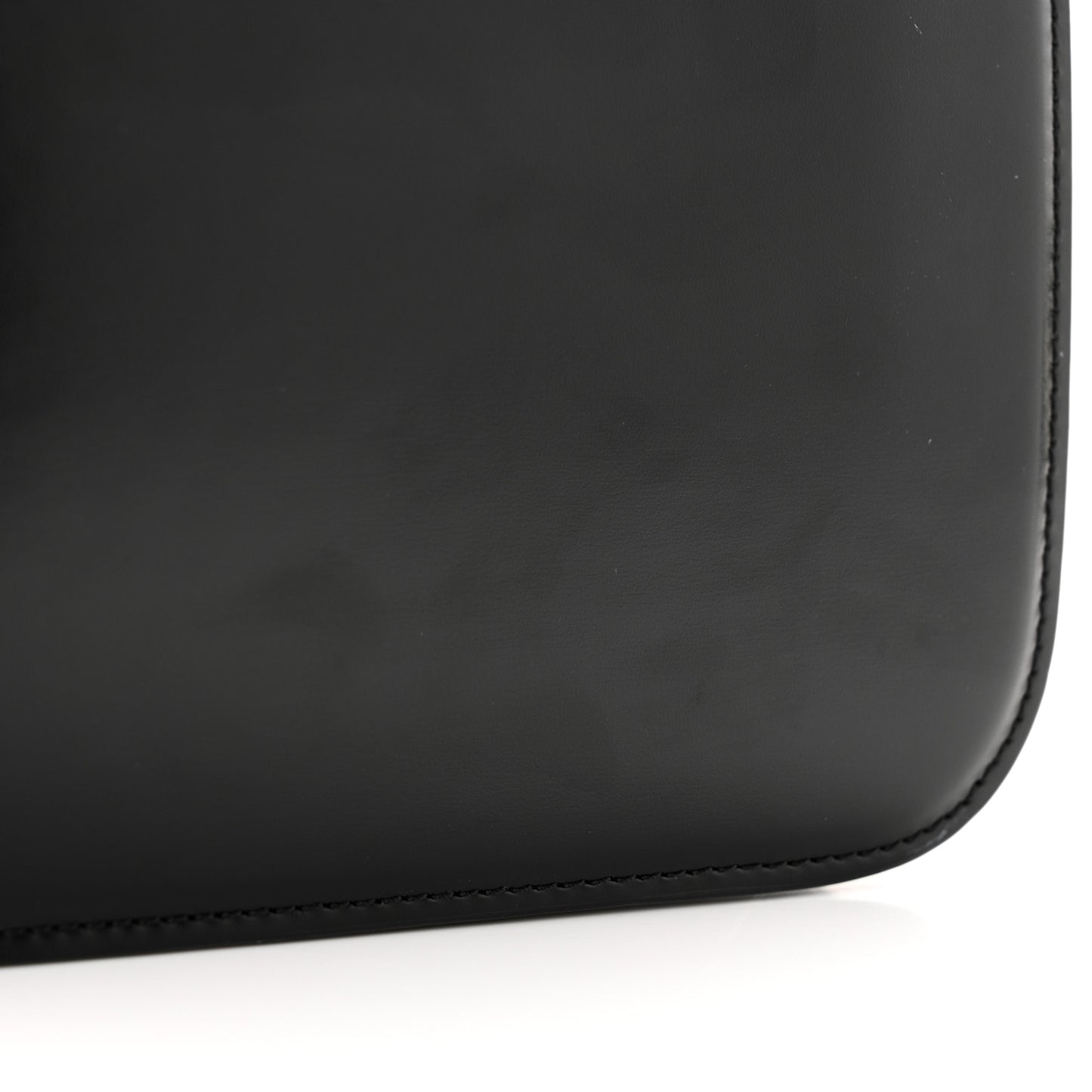 Shiny Calfskin Medium Triomphe Black