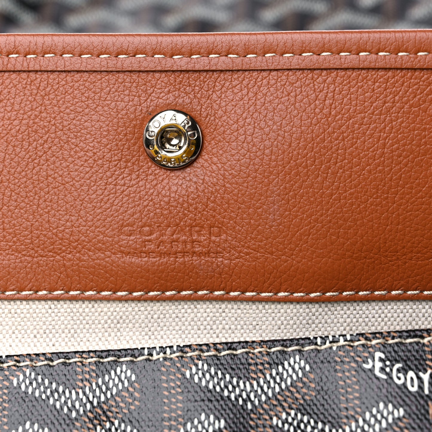 Goyardine Saint Louis GM Black Gold