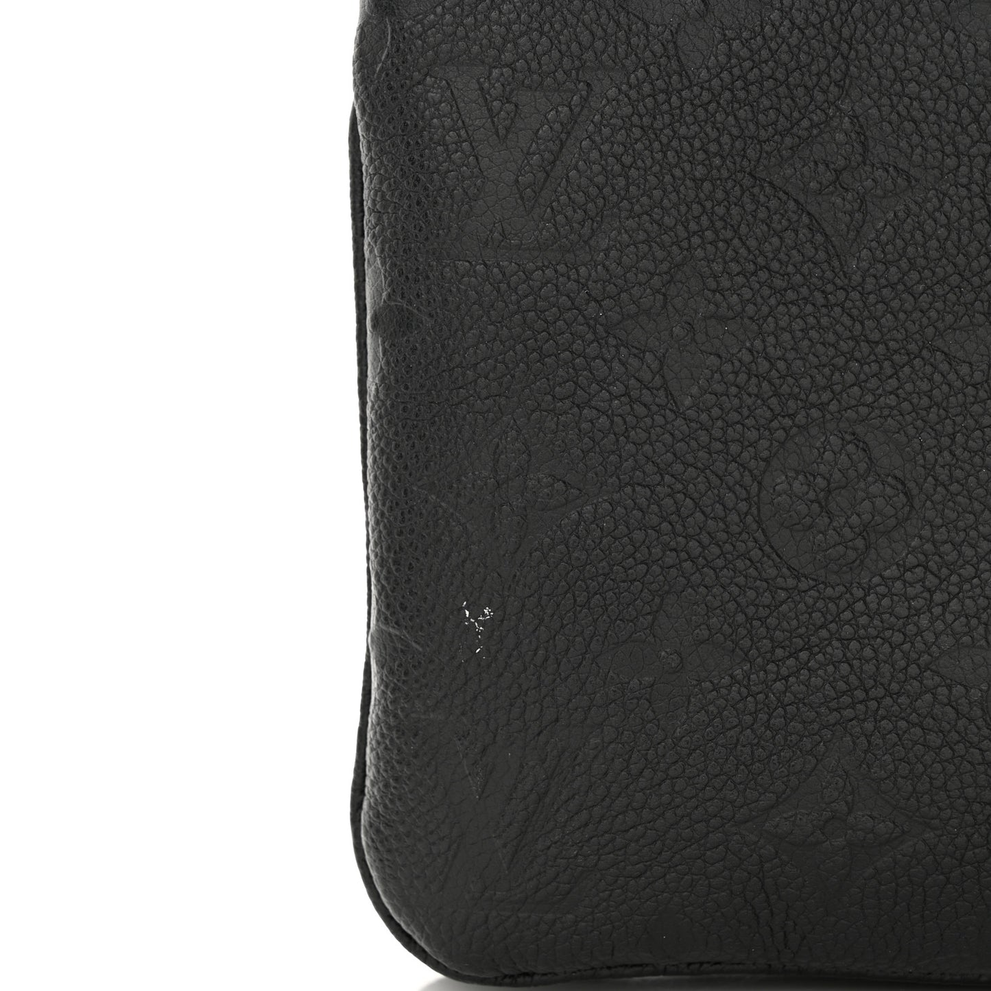 Empreinte Double Zip Pochette Black