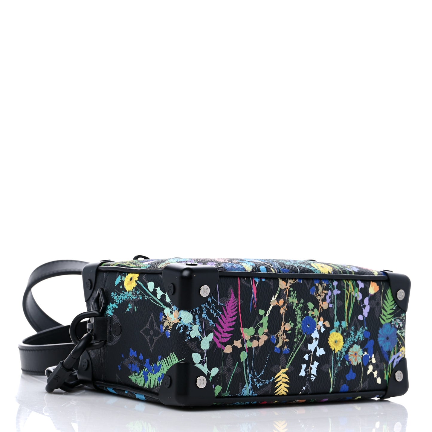 Monogram Eclipse Flower Print Mini Soft Trunk