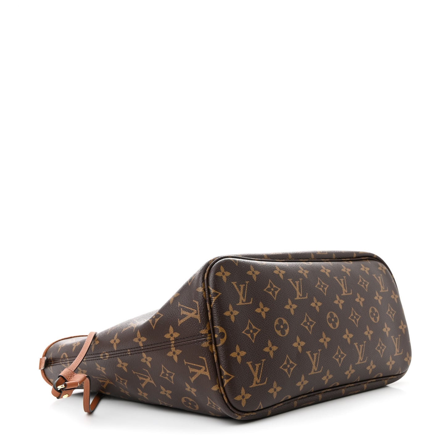 Monogram Calfskin Neo Neverfull Inside Out MM Tan