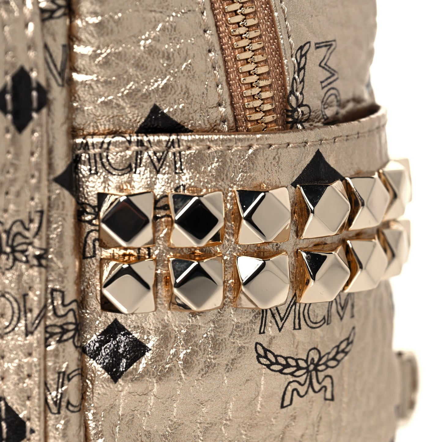 Visetos Side Stud X-Mini Stark Backpack Berlin Gold
