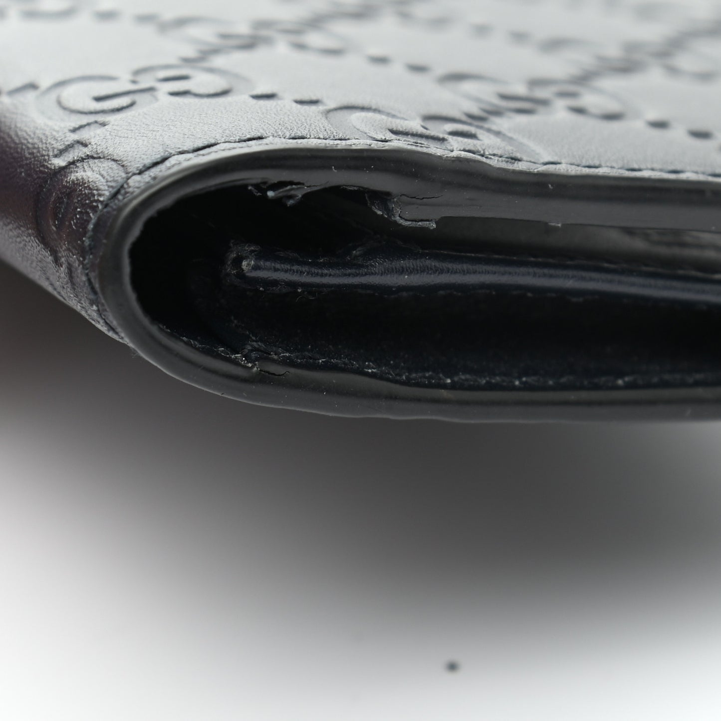 Guccissima Long Wallet Black