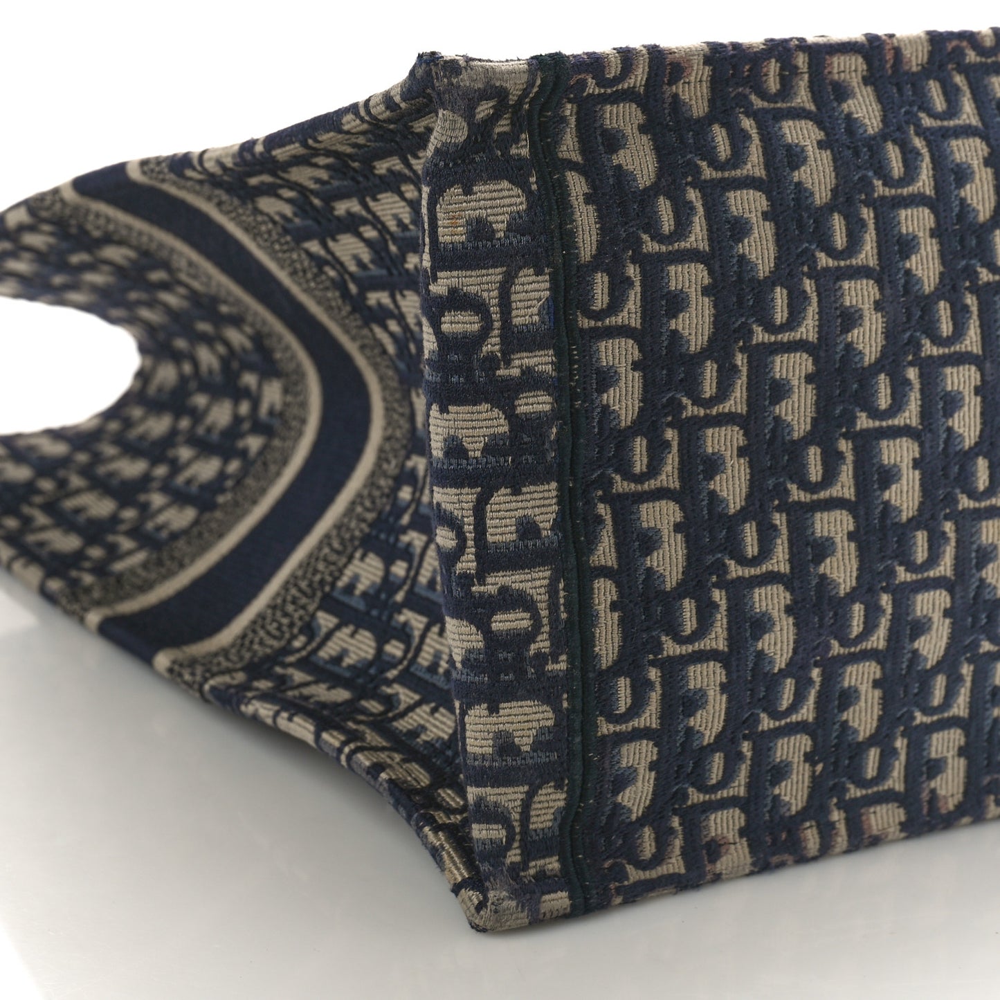 Oblique Large Book Tote Blue Multicolor